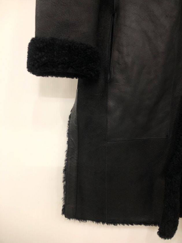 中古・古着通販】yves salomon (イヴサロモン) Textured Shearling