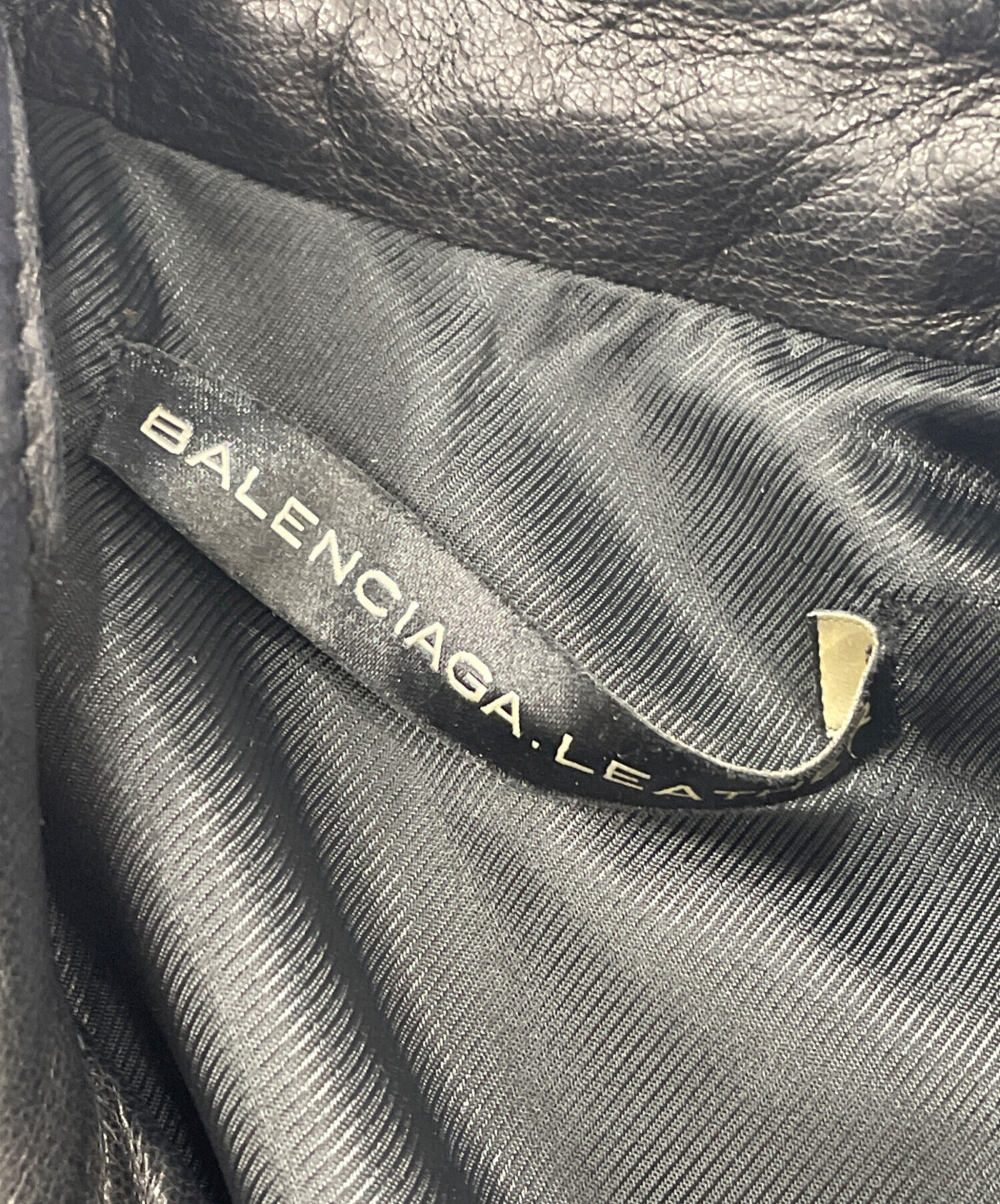 中古・古着通販】BALENCIAGA (バレンシアガ) レザーライダース