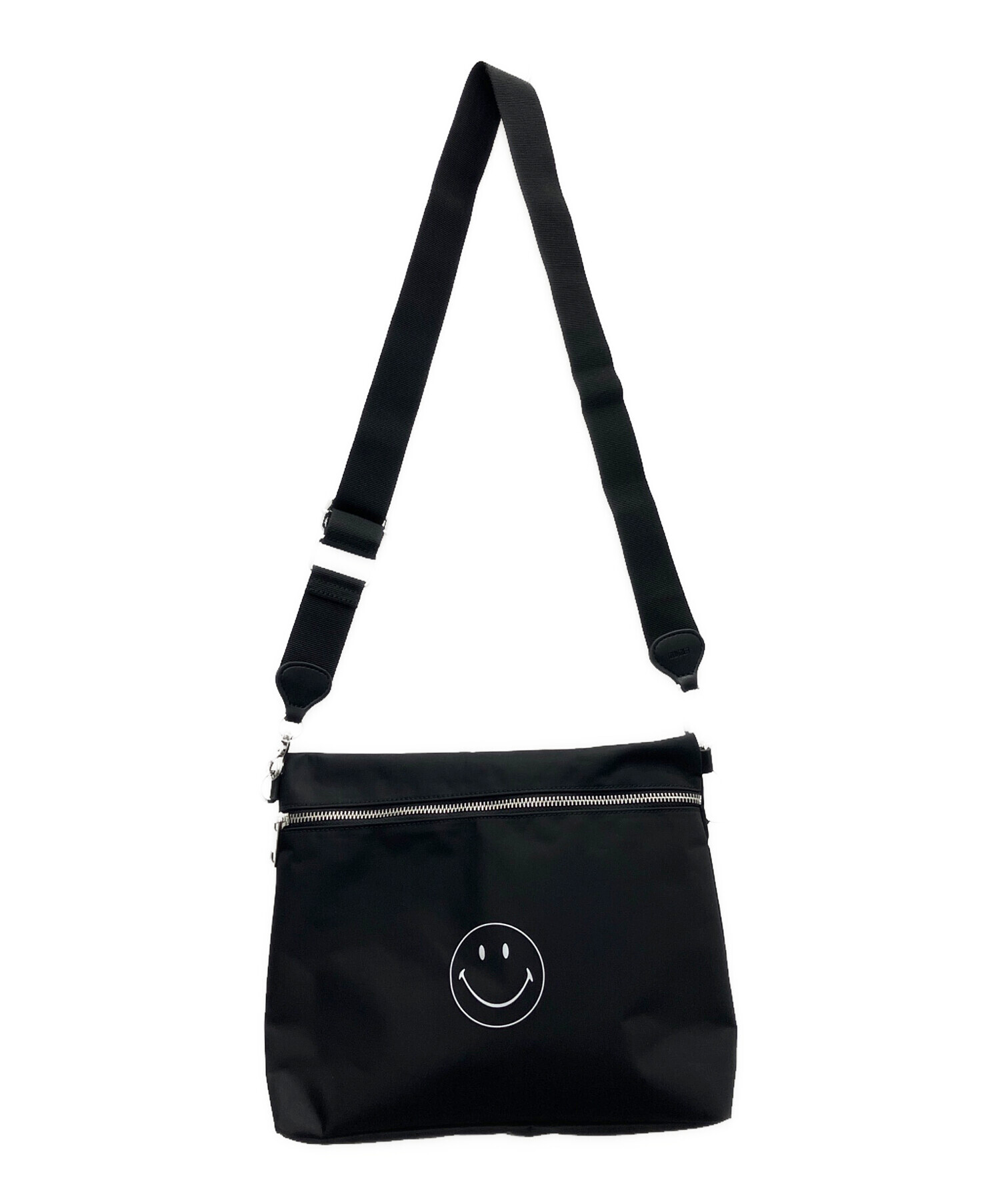 【GOOD GRIEF!/グッド グリーフ】 SMILE ポーチ 中古・古着通販】GOOD GRIEF! (グッドグリーフ) SMILE ポーチ ブラック