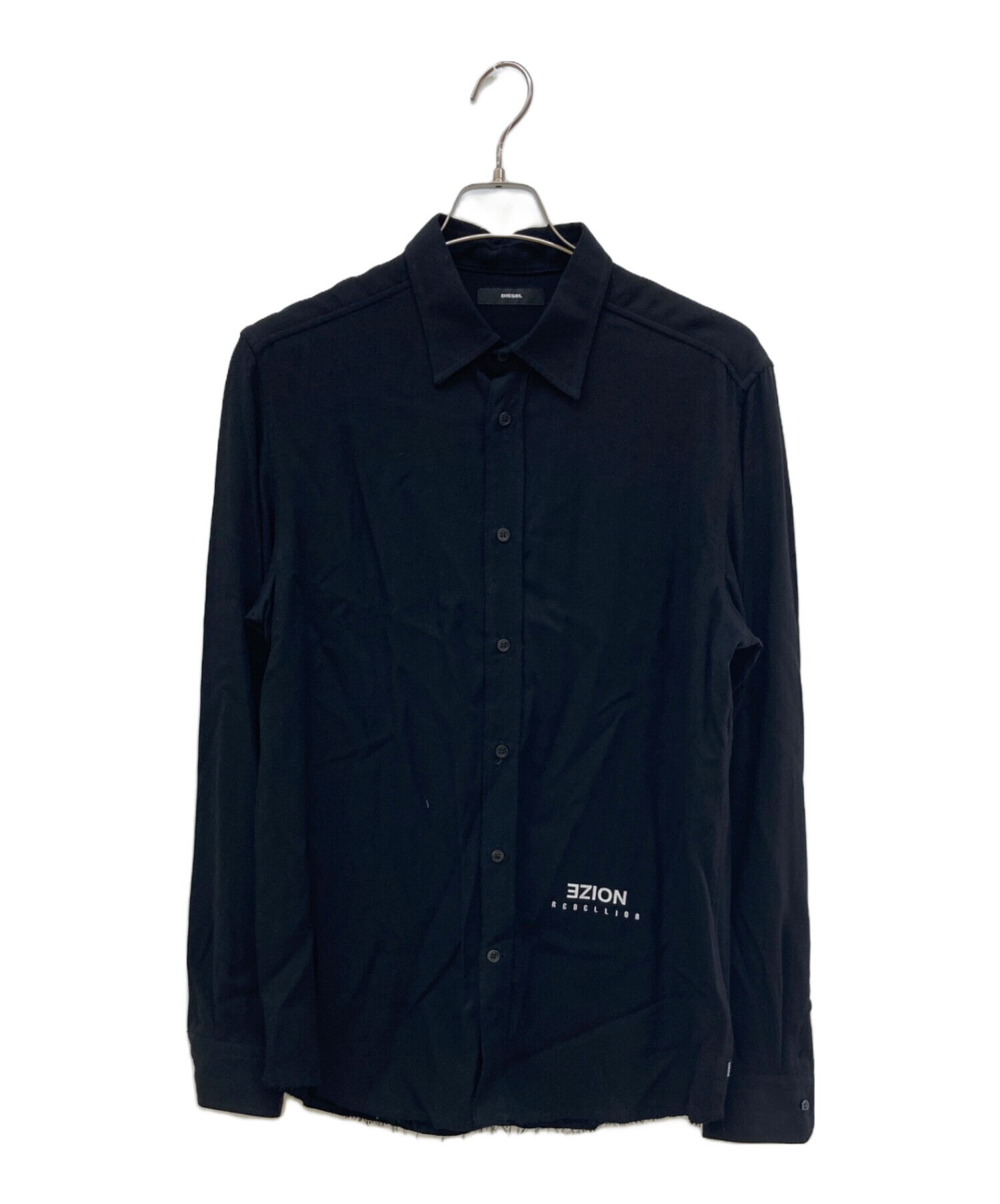 ブランド正規品 DIESEL ブラック長袖トップス 【公式通販】