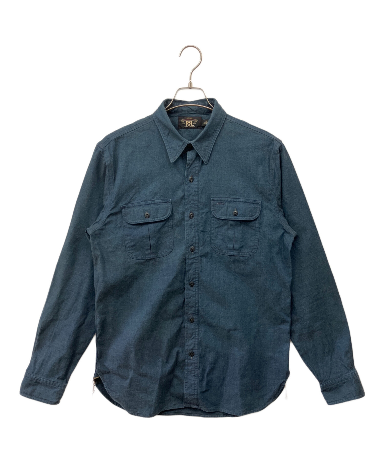 RRL インディゴ デニム ワークシャツ M 【公式通販】