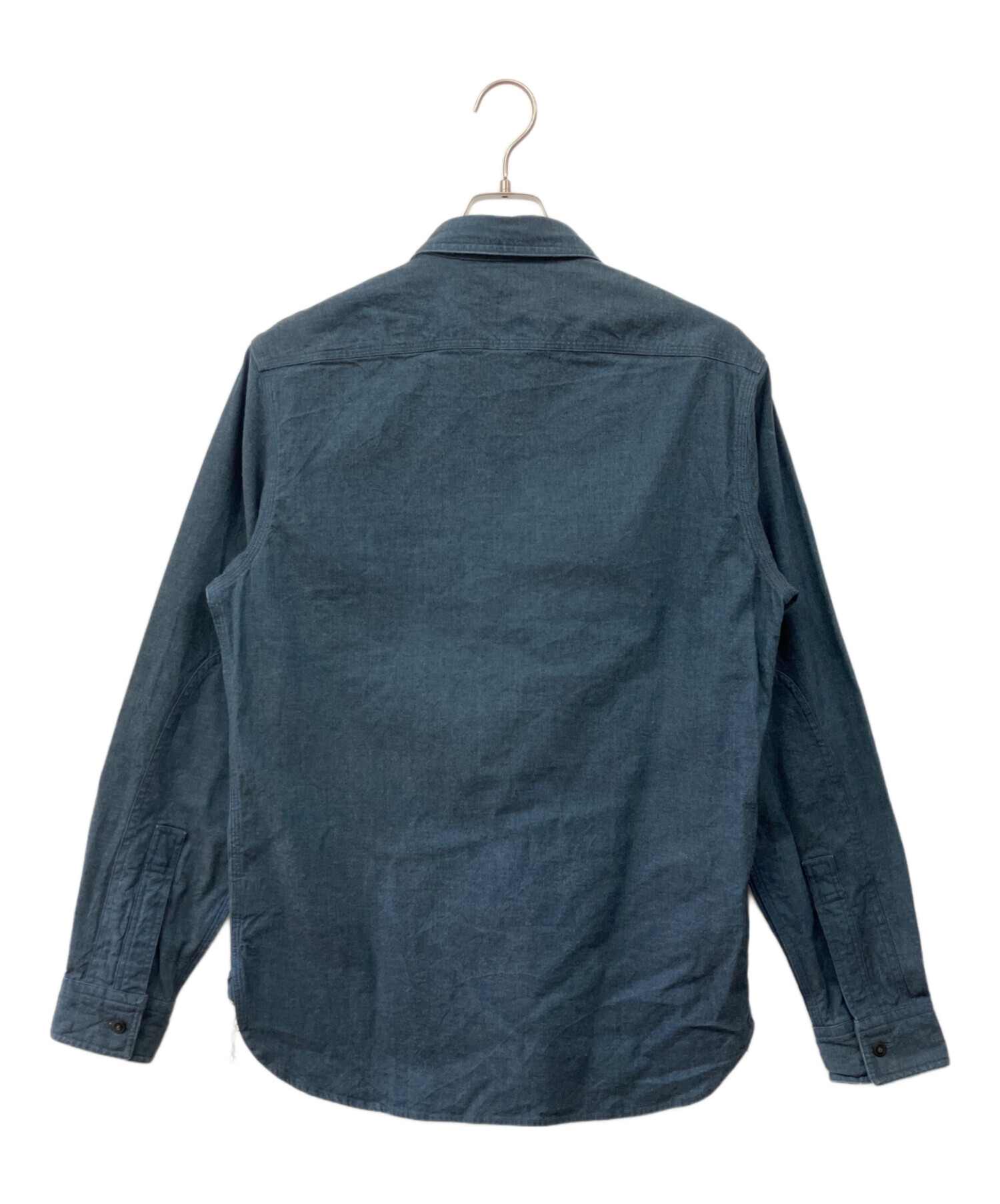中古・古着通販】RRL (ダブルアールエル) デニムワークシャツ 