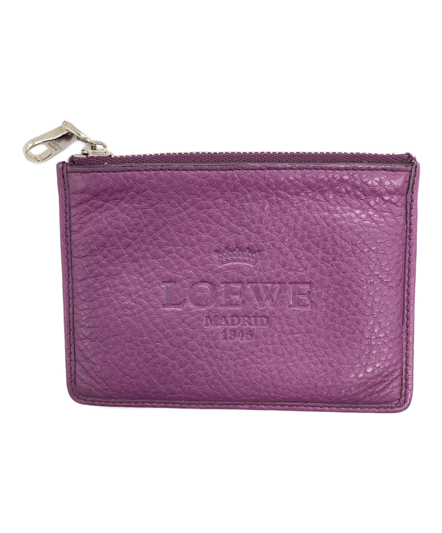 中古・古着通販】LOEWE (ロエベ) コインケース パープル｜ブランド