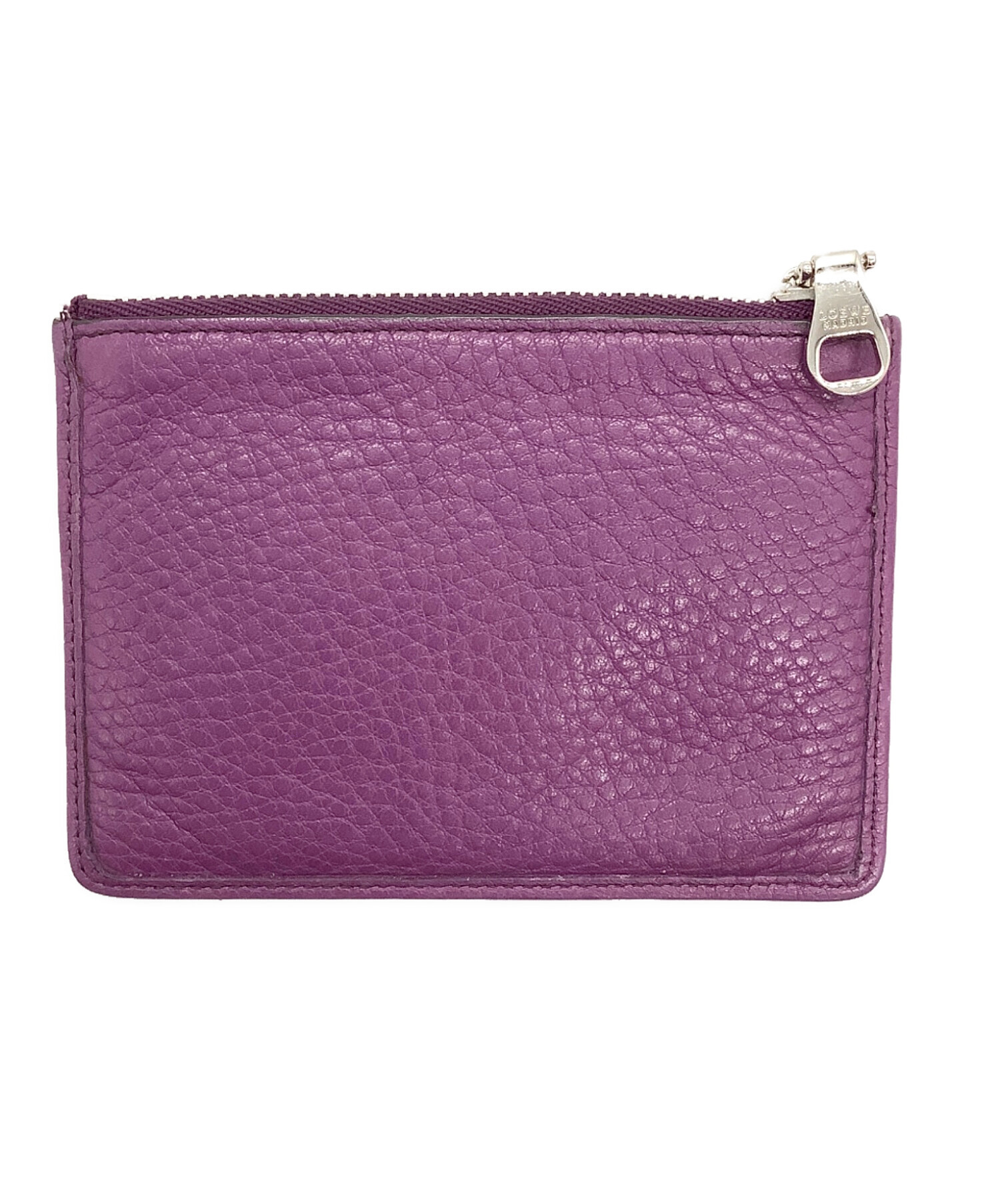 美品　ロエベ　LOEWE　レザー　パープル系　紫系　小銭入れ　ケース 美品 ロエベ LOEWE レザー パープル系 紫系 小銭入れ コインケース