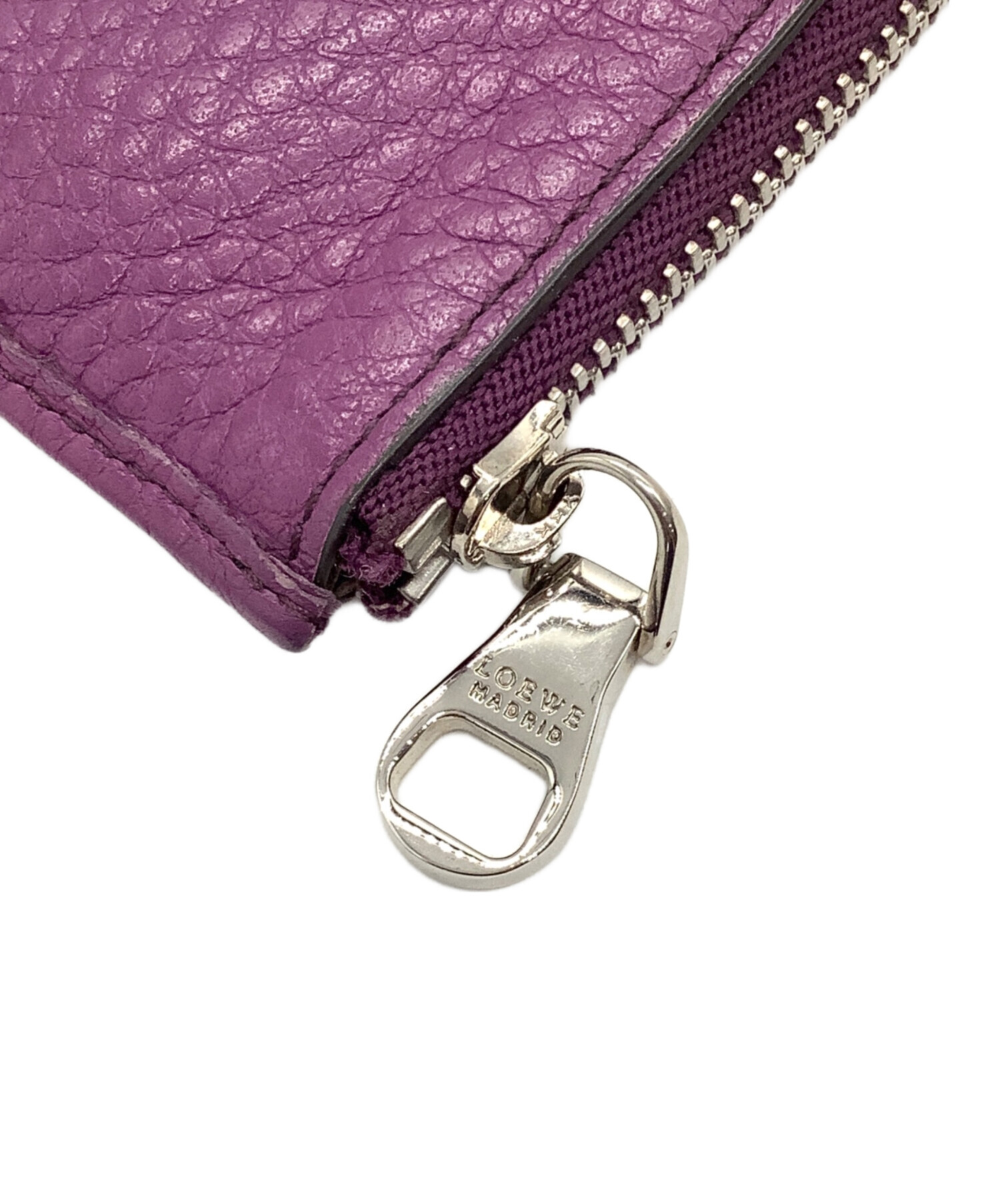 中古・古着通販】LOEWE (ロエベ) コインケース パープル｜ブランド