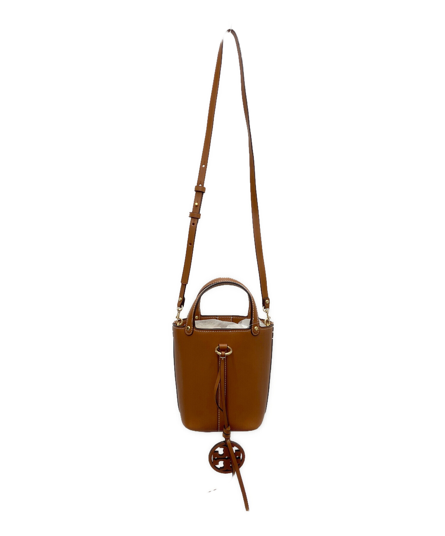中古・古着通販】TORY BURCH (トリーバーチ) ミラーミニバケットバッグ