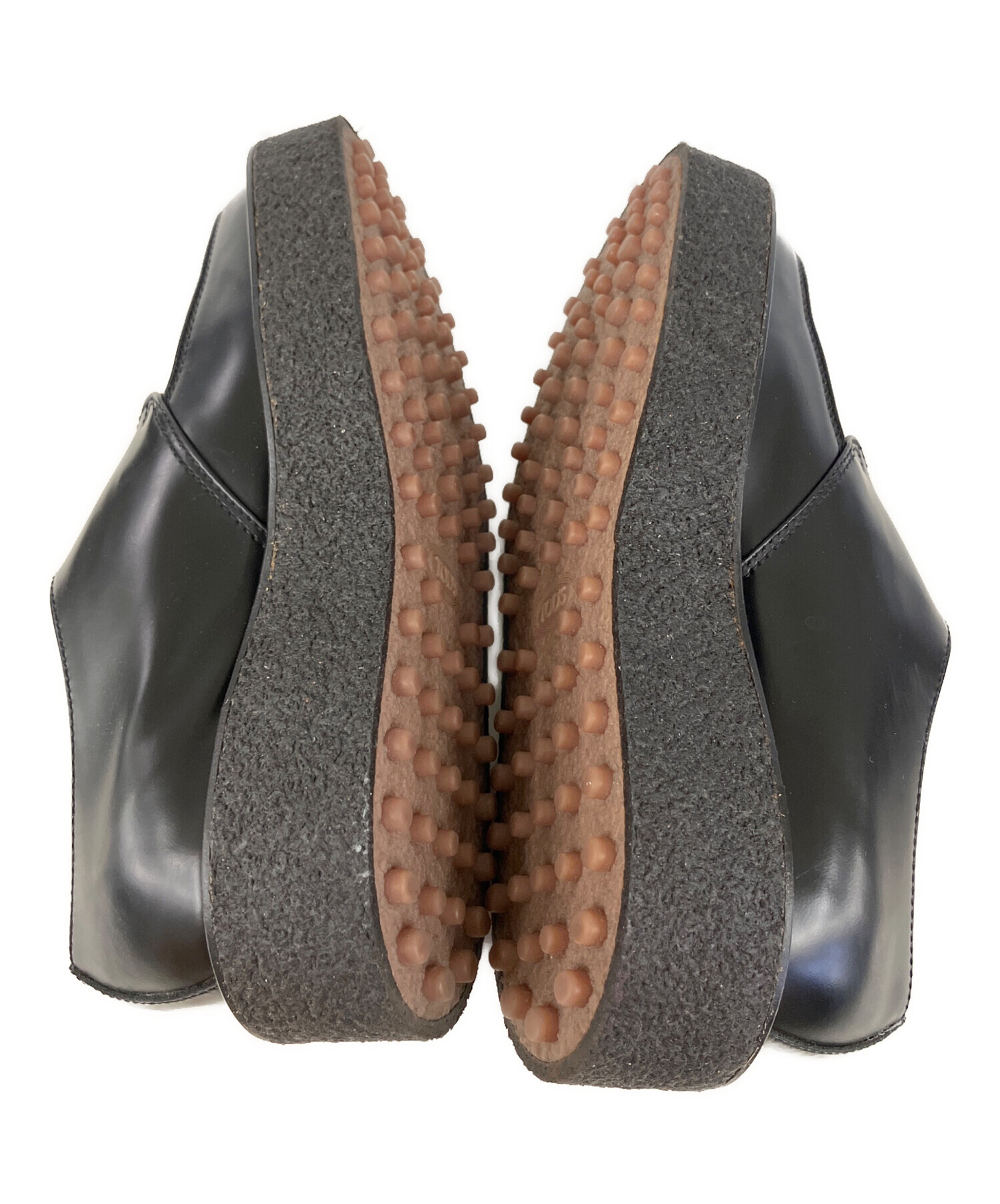 【新品未使用】TOD'S モカシン 中古・古着通販】TOD'S (トッズ) チャンキーモカシンローファー