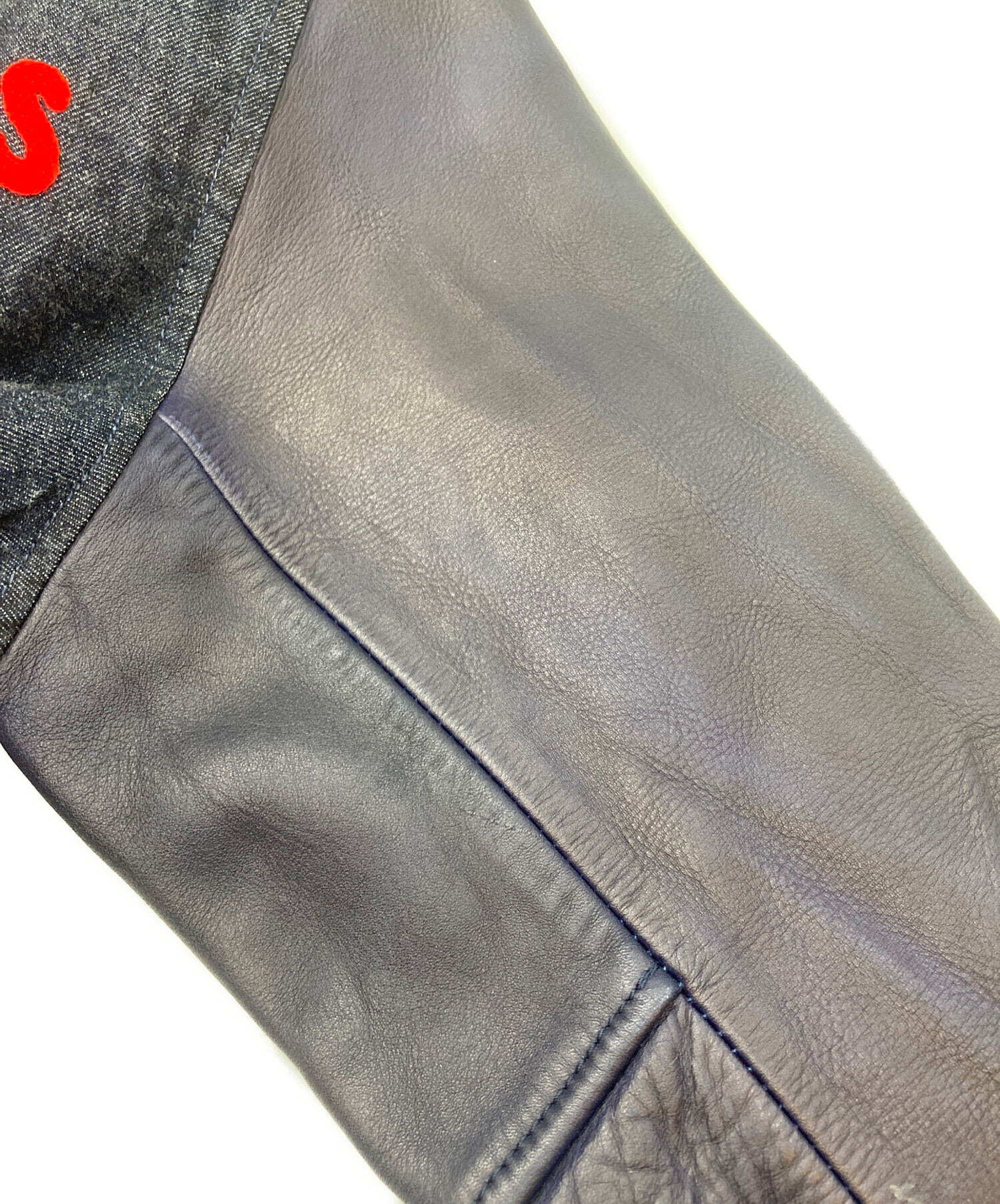 中古・古着通販】LEVI'S (リーバイス) スタジャン ネイビー サイズ