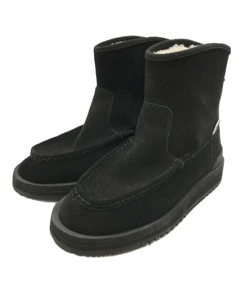 中古・古着通販】suicoke (スイコック) ムートンブーツ ブラック 中古・古着通販】suicoke (スイコック) ムートンブーツ ブラック