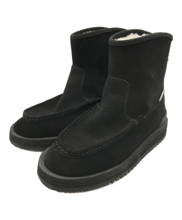 中古・古着通販】suicoke (スイコック) ムートンブーツ ブラック