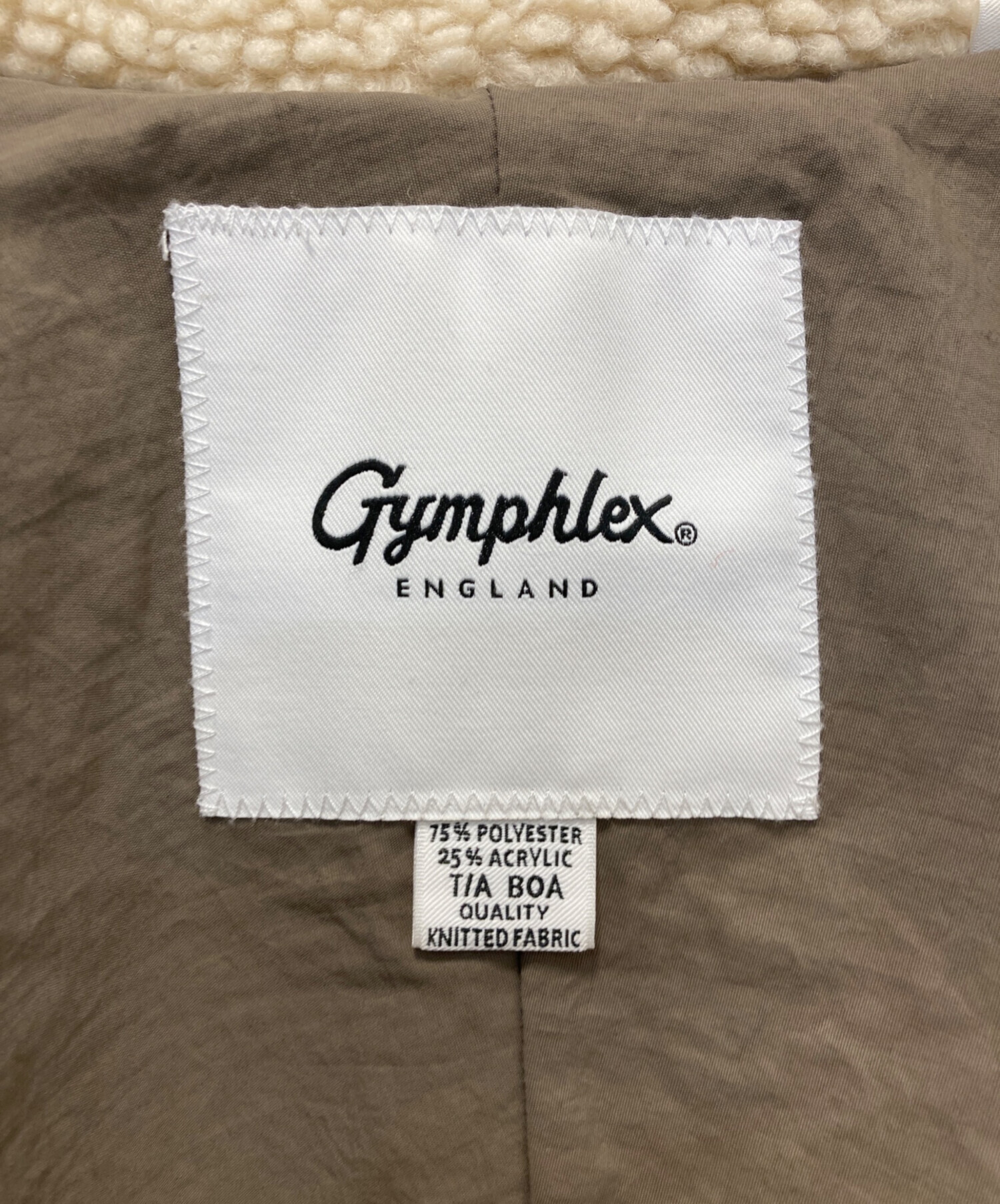 中古・古着通販】Gymphlex (ジムフレックス) ボアフリース パーカー 
