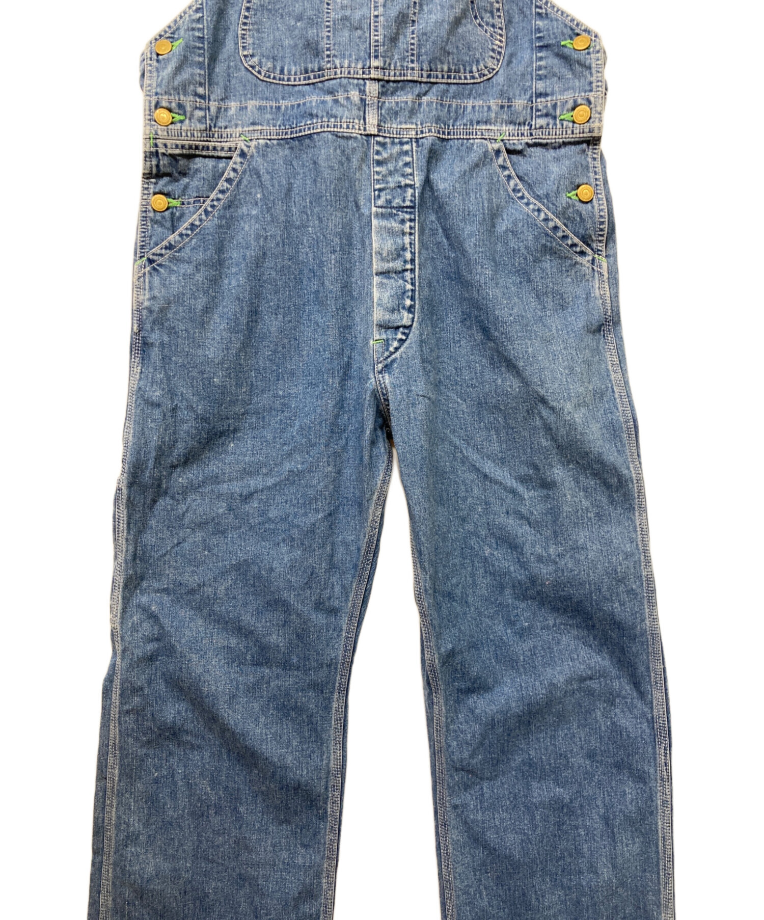 中古・古着通販】holiday (ホリデー) LOW-BACK DENIM OVER-ALL