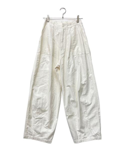 ☆売約済み☆　ロンハーマン　ワイドミリタリーパンツ　ホワイト 中古・古着通販】Ron Herman (ロンハーマン) Wide Military Pants