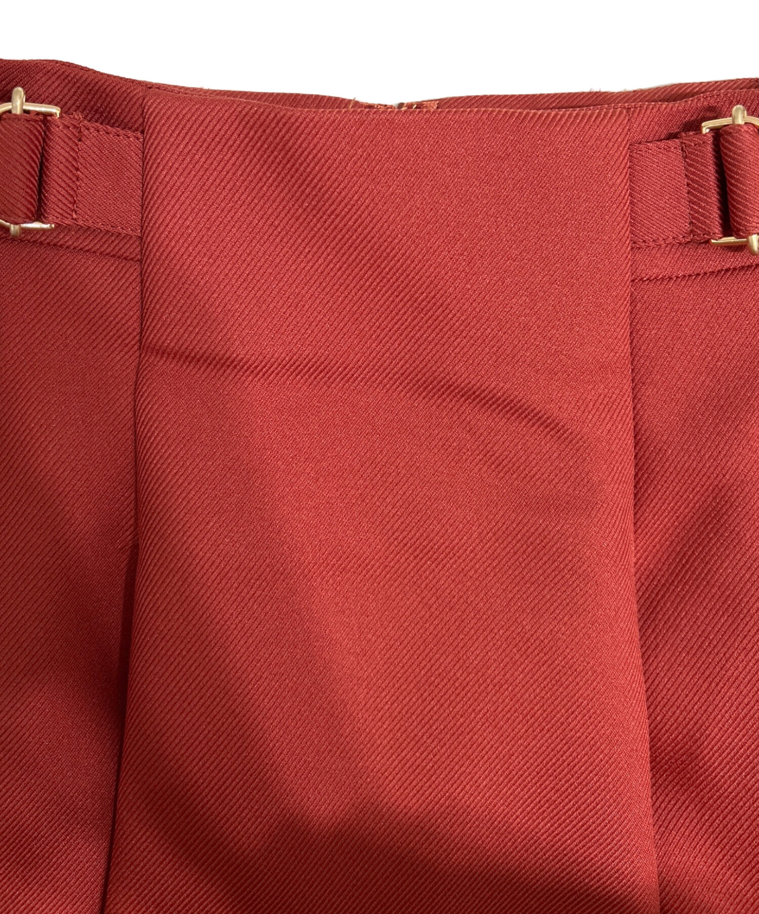 中古・古着通販】ANAYI (アナイ) フレアスカート ブラウン サイズ:34