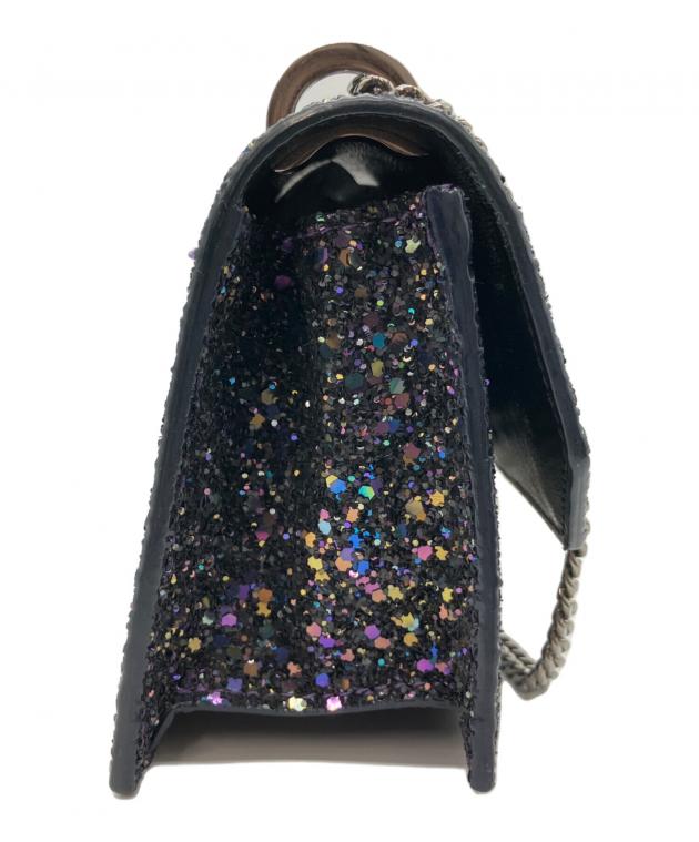 中古・古着通販】JIMMY CHOO (ジミーチュウ) チェーンショルダーバッグ