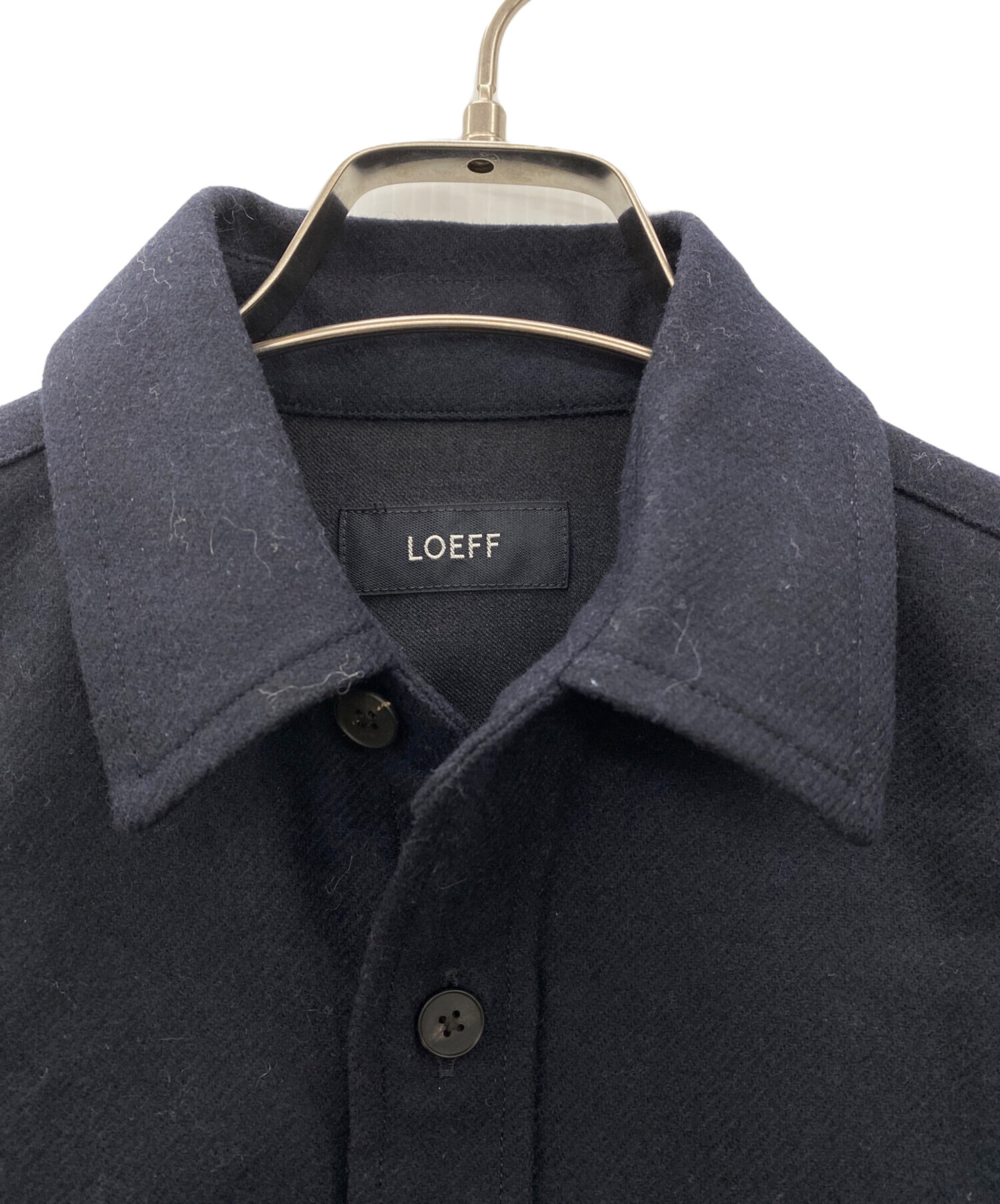 中古・古着通販】LOEFF (ロエフ) サキソニー CPO シャツ