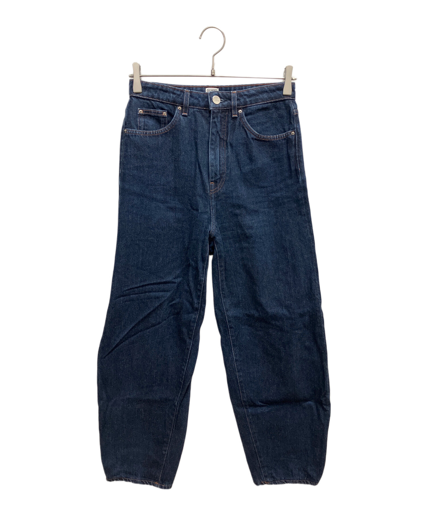 中古・古着通販】toteme (トーテム) Barrel Leg Denim インディゴ