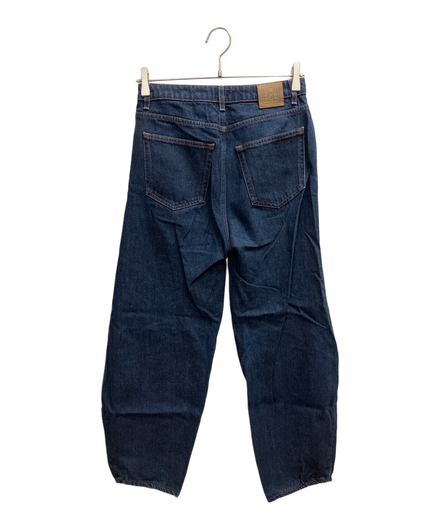 LAST1】nakedgauge ビンテージ、アジアン、トーテム、デコール ZIMBABWE ASHLEY DENIM COTTON 彫刻・オブジェ