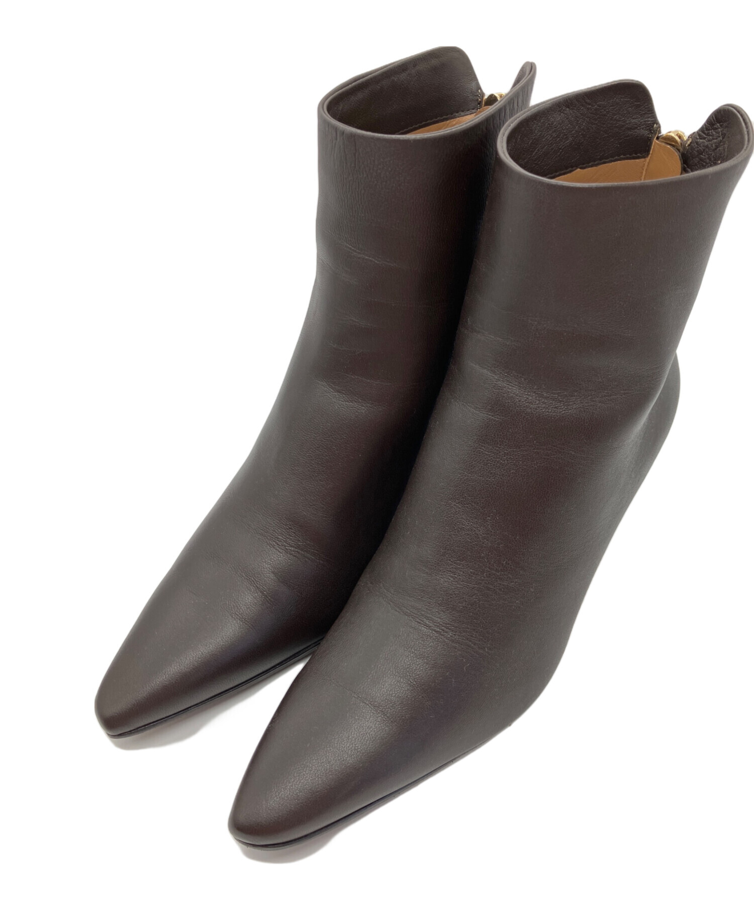 中古・古着通販】Brenta (ブレンタ) ショートブーツ ブラウン サイズ