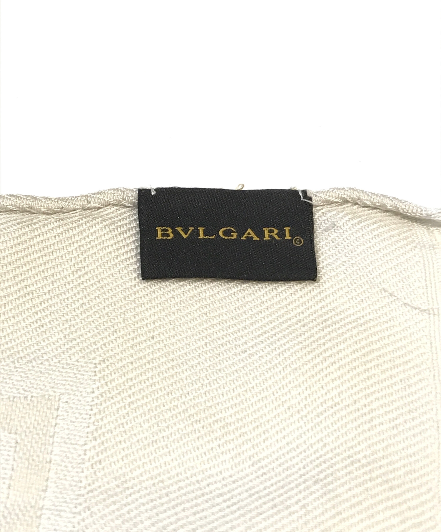 中古・古着通販】BVLGARI (ブルガリ) ロゴマニアストール ベージュ