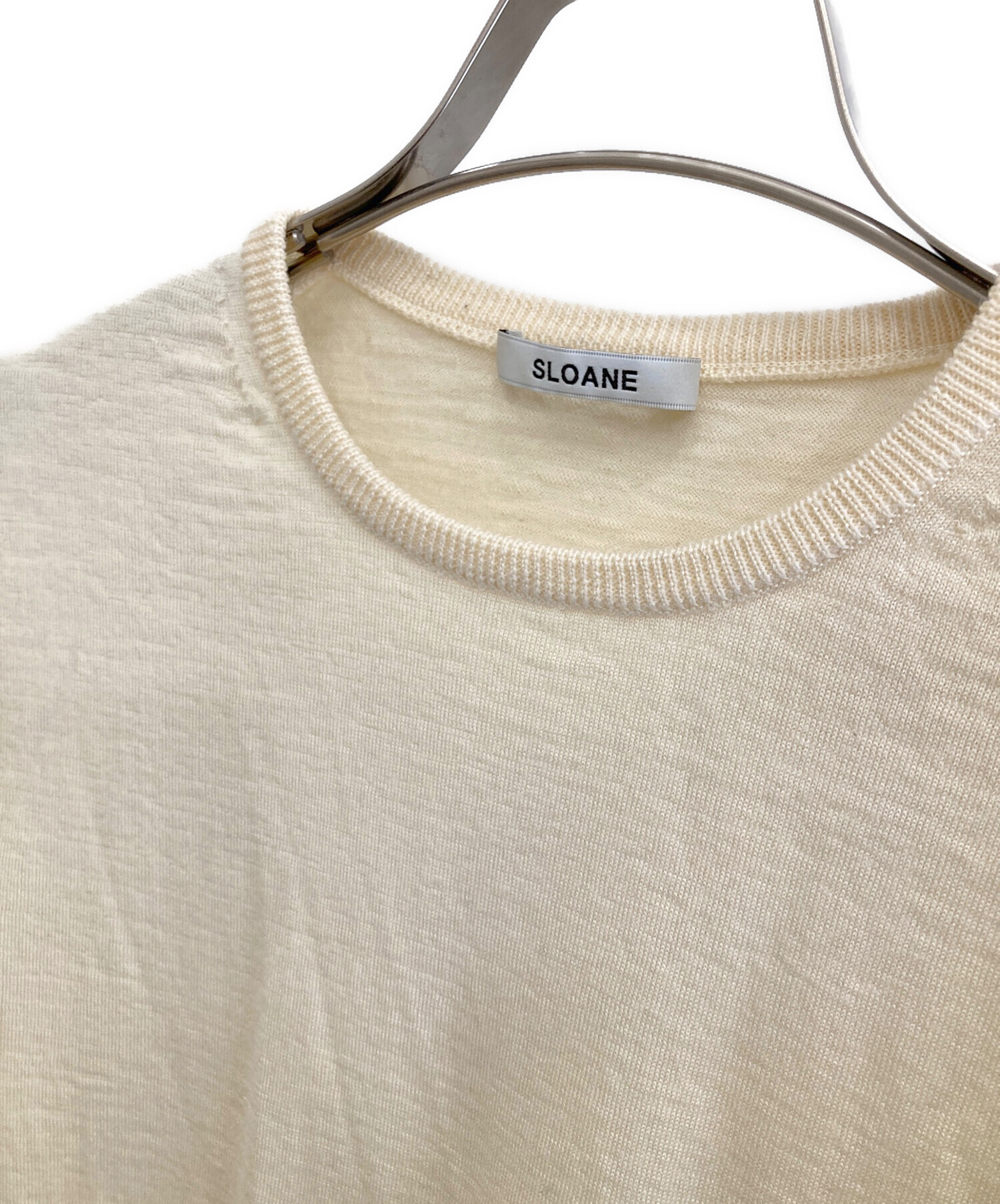 SLOANE スローン ニット・セーター 2(M位) ベージュ 【古着】【中古】 SLOANE - SLOANE スローン ニット・セーター 2(M位) ベージュ 【古着
