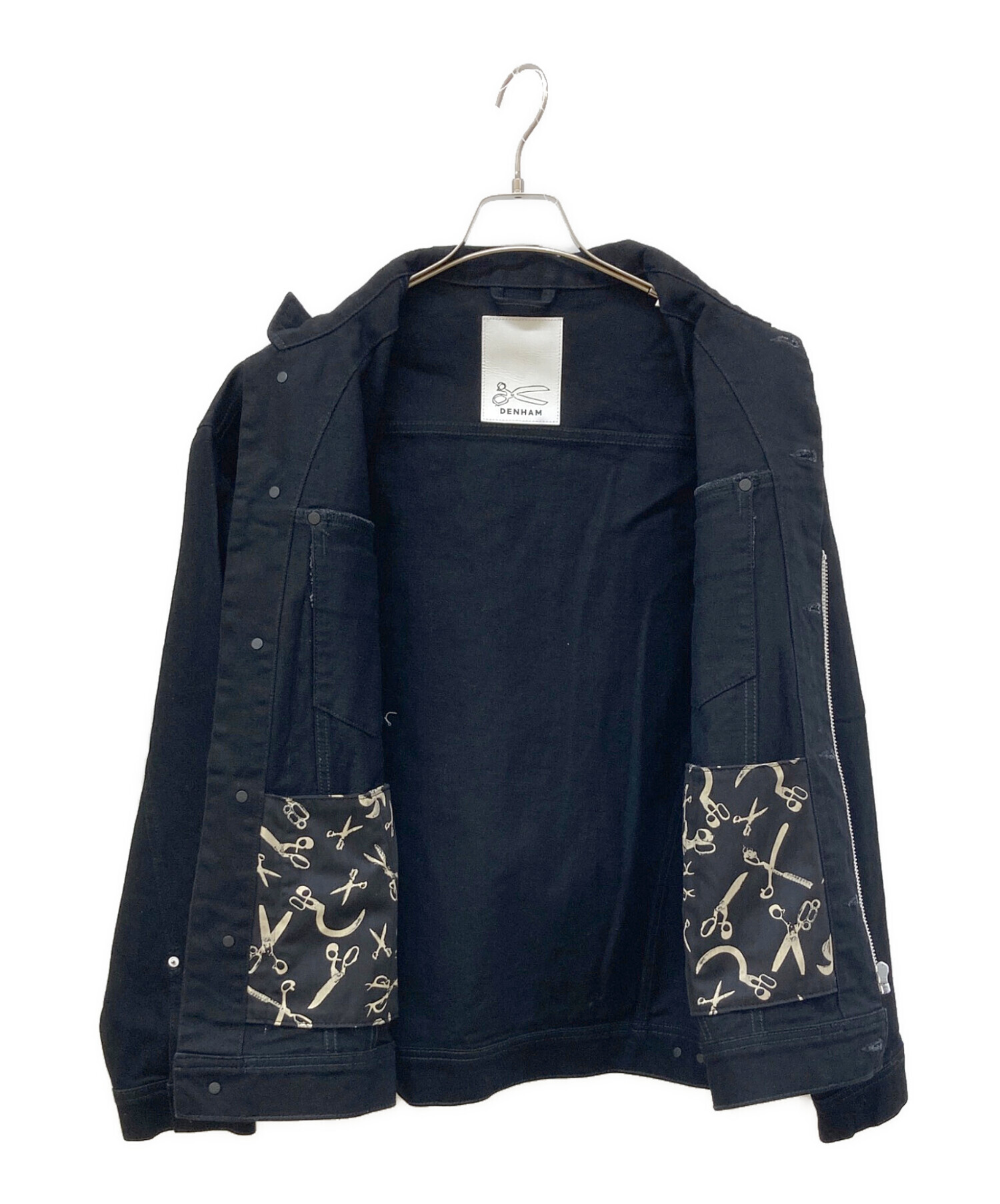 中古・古着通販】Denham (デンハム) SOLE ZIP JACKET ブラック サイズ