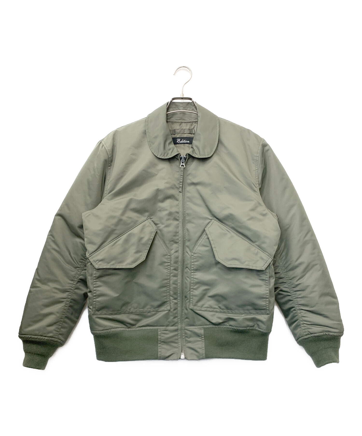 中古・古着通販】edition (エディション) CWUナイロンブルゾン カーキ 