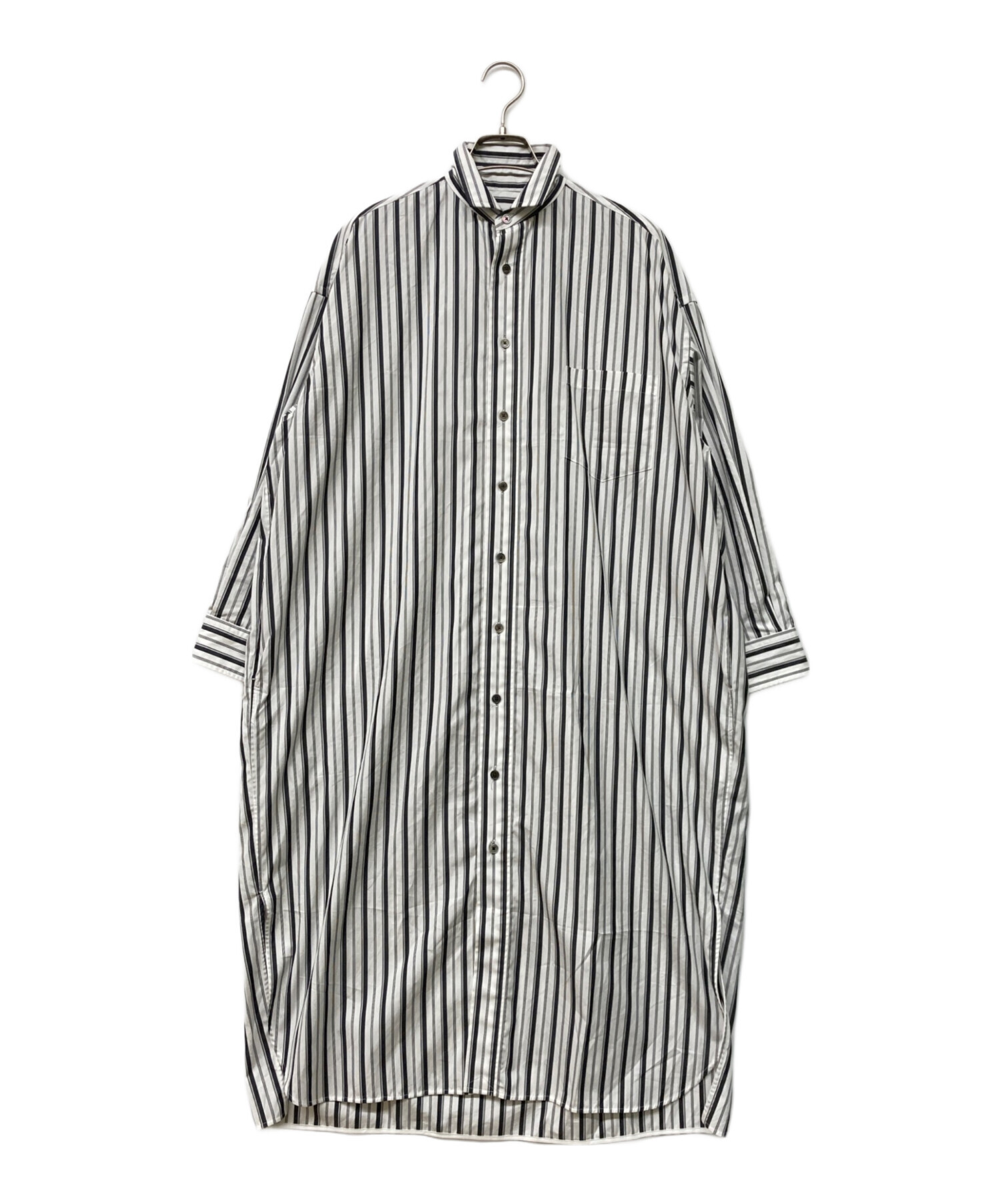 中古・古着通販】ticca (ティッカ) スクエアビッグシャツワンピース 