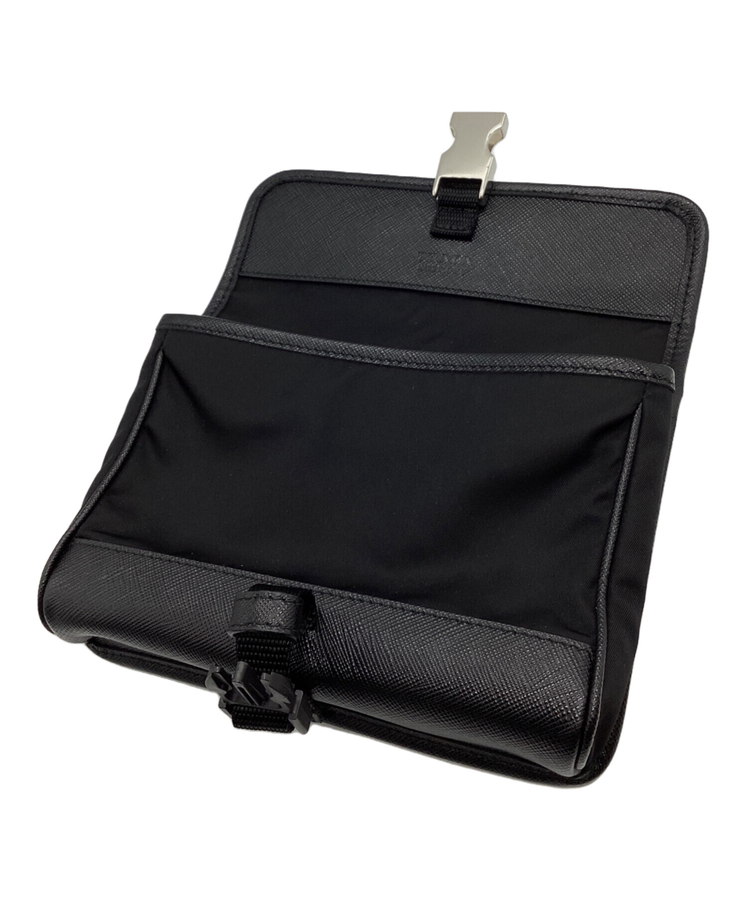 中古・古着通販】PRADA (プラダ) Re Nylon スマートフォンケース ネロ