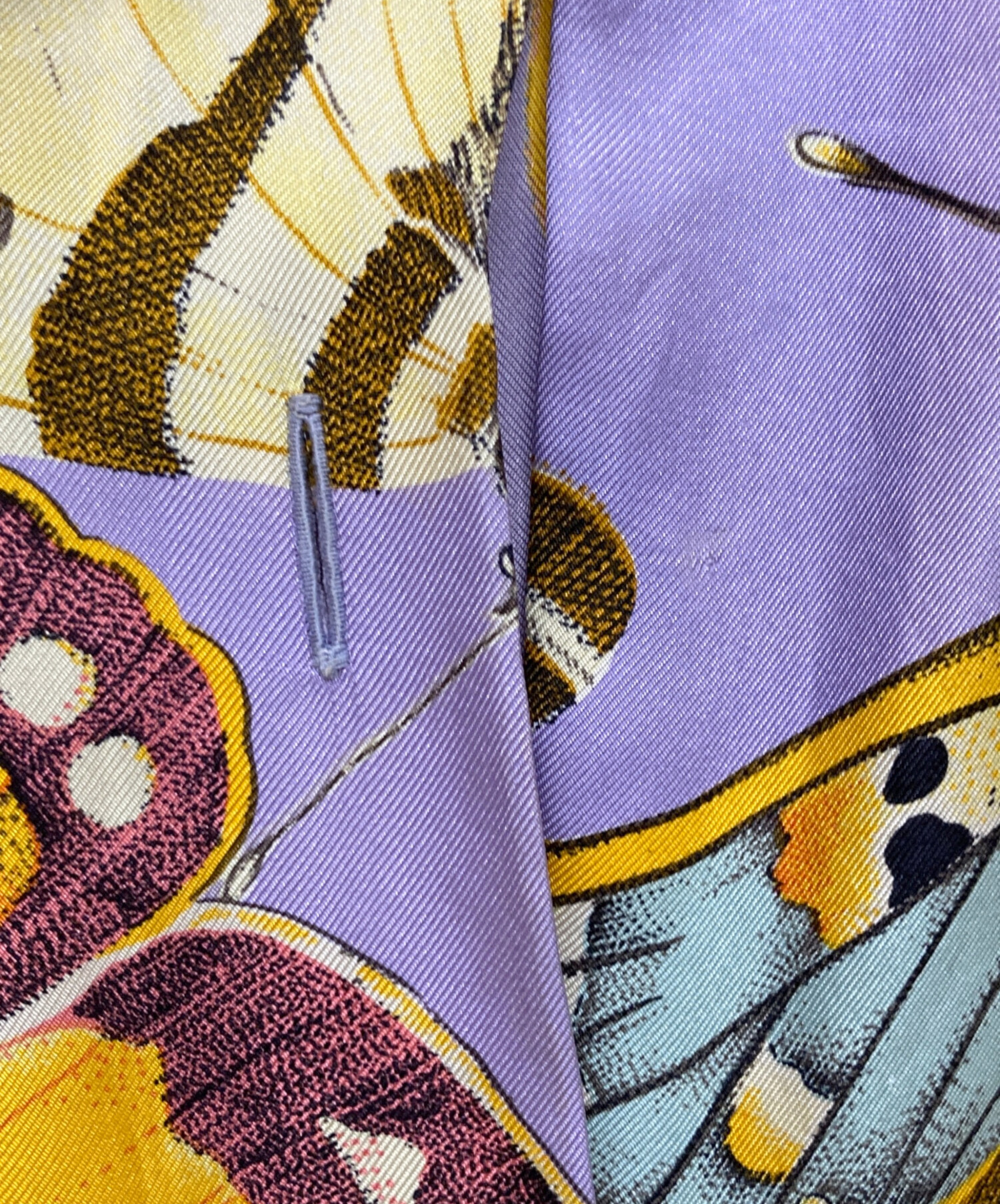 GUCCI パープルシャツ 中古・古着通販】GUCCI (グッチ) バタフライシルクシャツ パープル