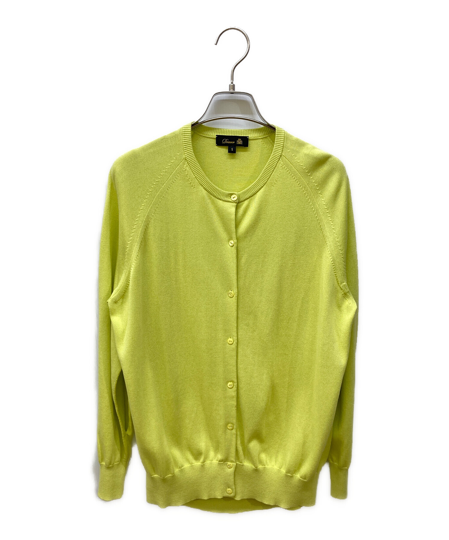 中古・古着通販】DRAWER (ドゥロワー) 18GコットンシルクVネック  