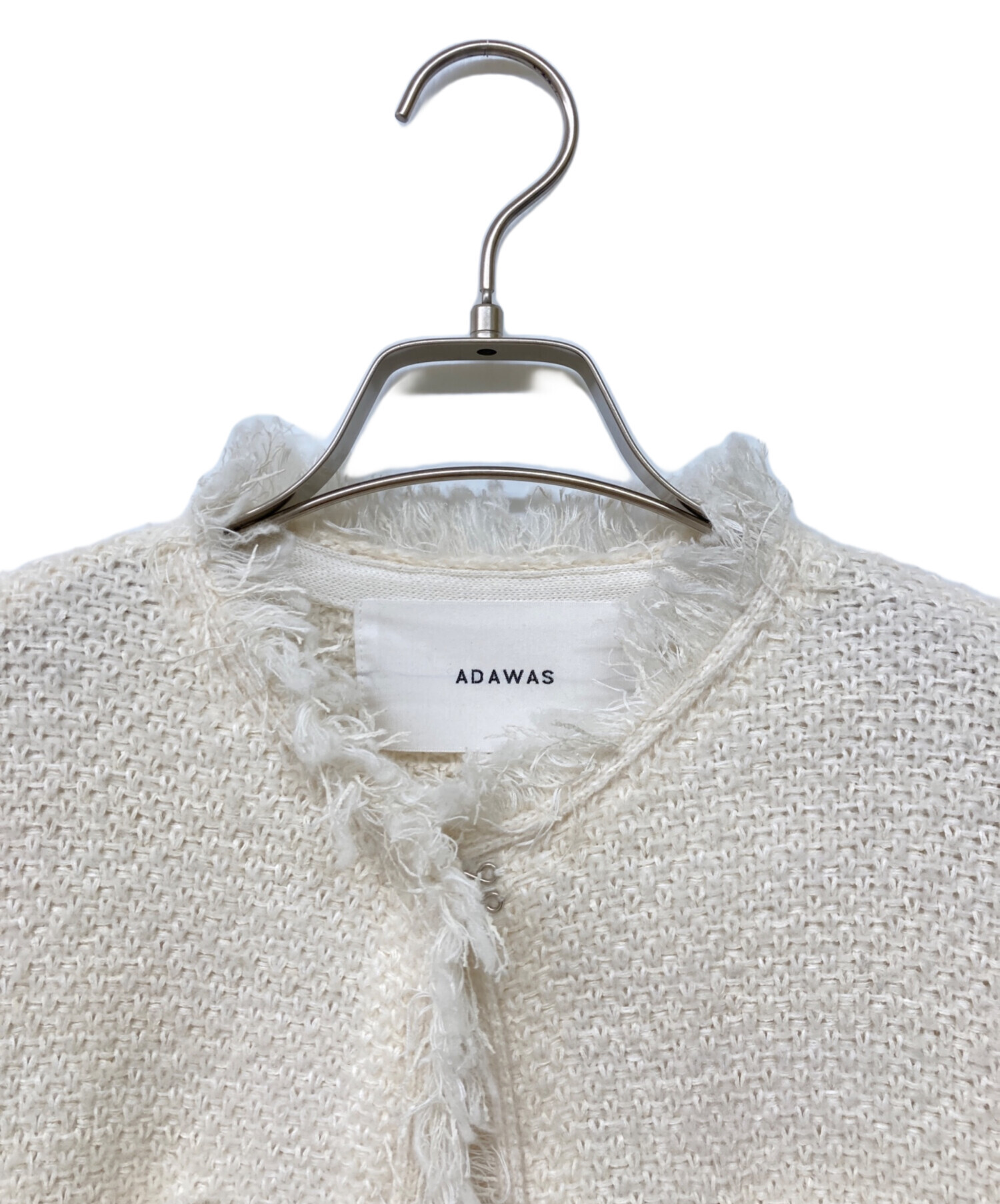 中古・古着通販】ADAWAS (アダワス) ニットツイードジャケット