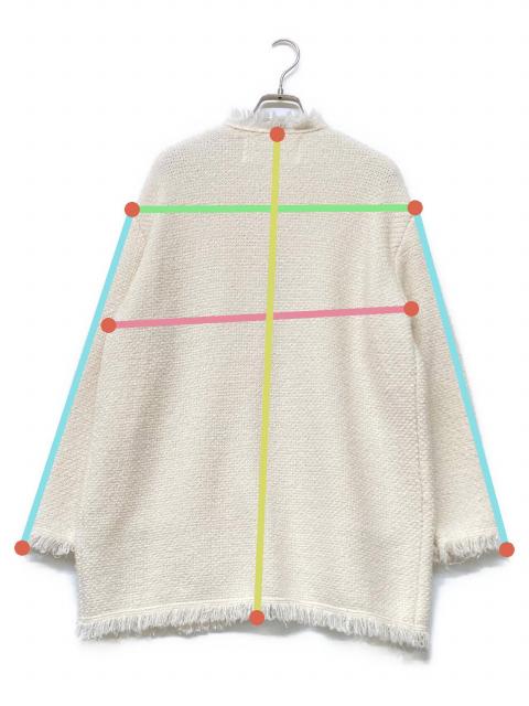 中古・古着通販】ADAWAS (アダワス) ニットツイードジャケット