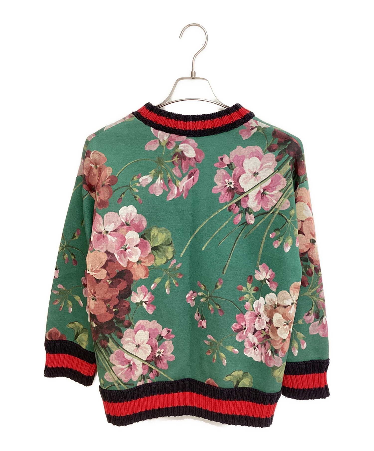 中古・古着通販】GUCCI (グッチ) フローラルプリントクルーネック 