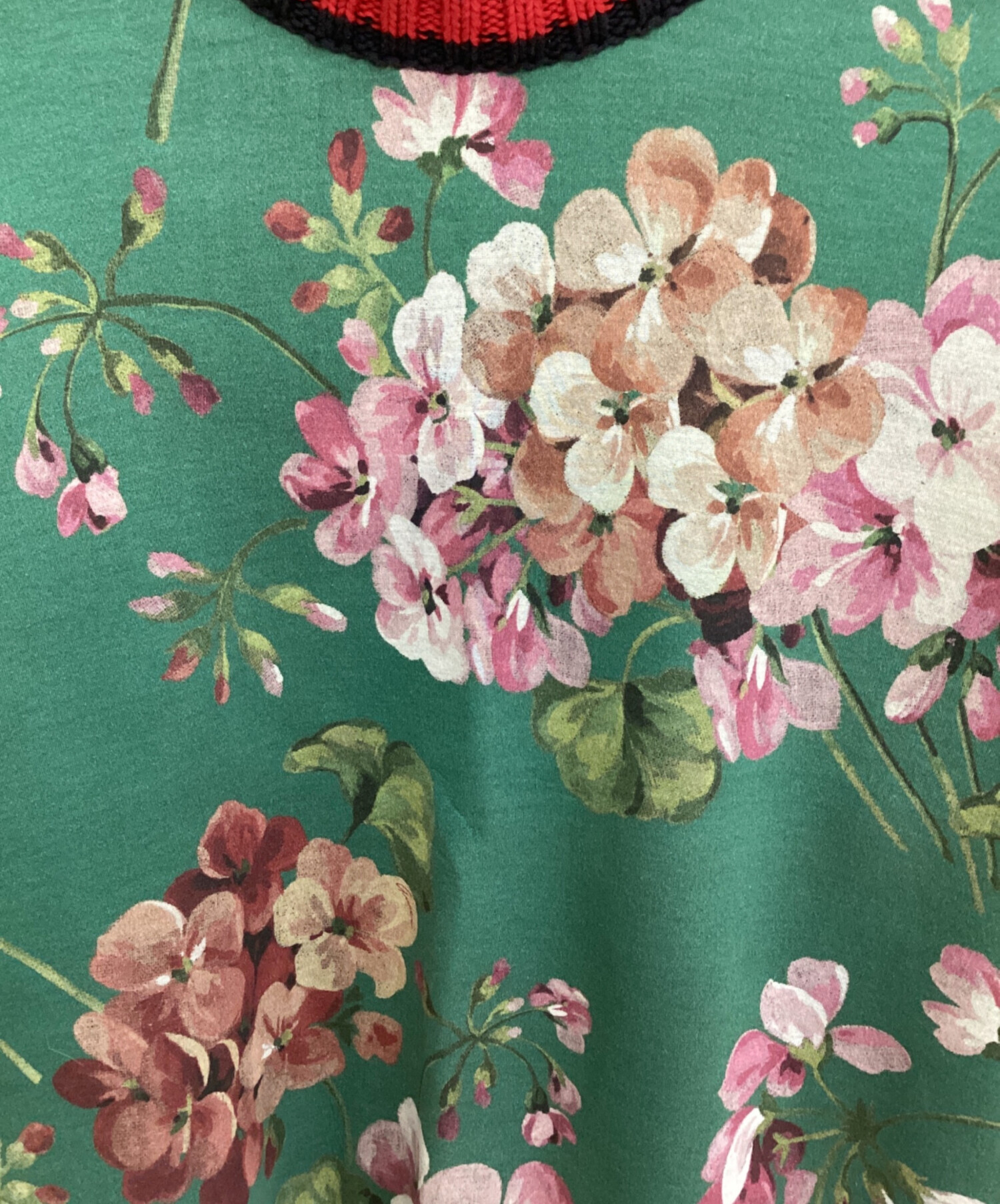 中古・古着通販】GUCCI (グッチ) フローラルプリントクルーネック 