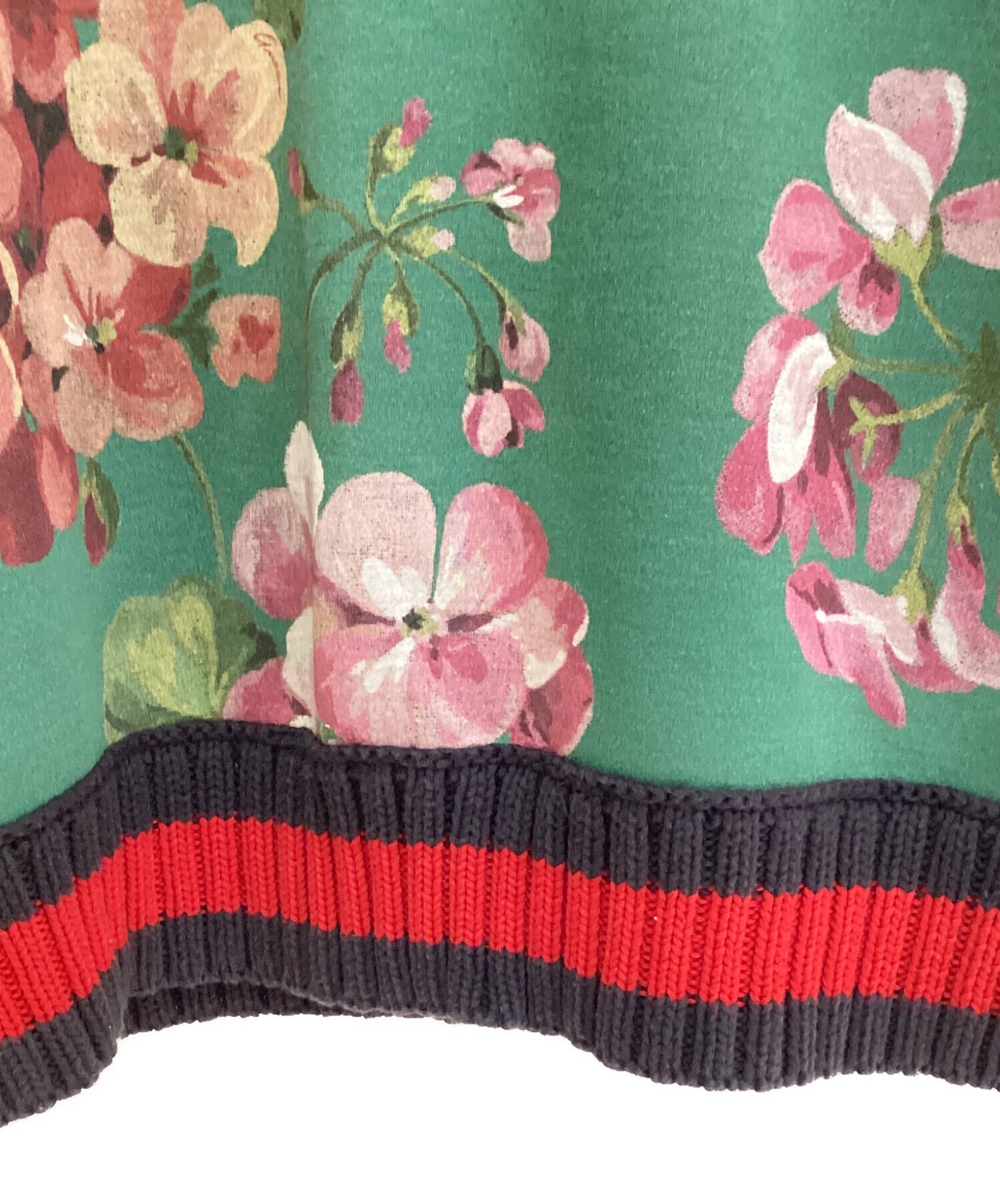 中古・古着通販】GUCCI (グッチ) フローラルプリントクルーネック 