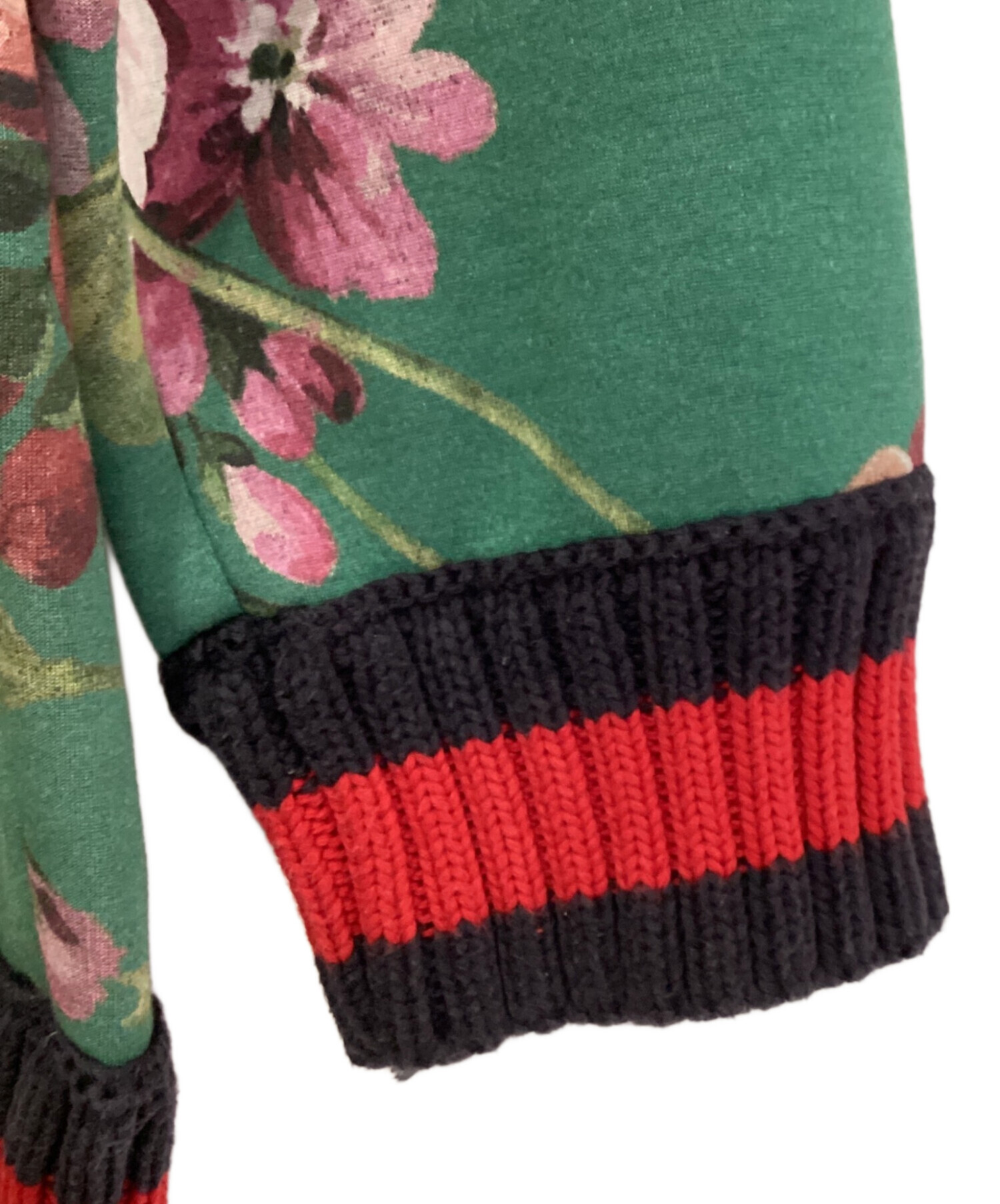 中古・古着通販】GUCCI (グッチ) フローラルプリントクルーネック 