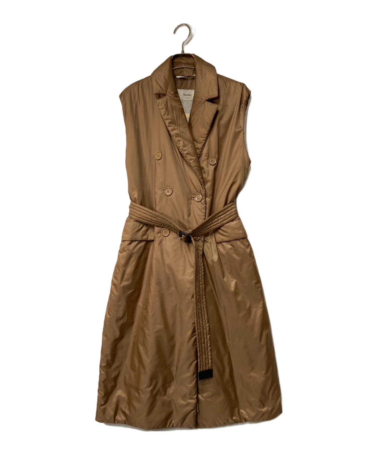 S Max Mara　ロングジレ　リネン　コットン　サイズJI44 S Max Mara ロングジレ リネン コットン サイズJI44 MaxMara ロングジレ