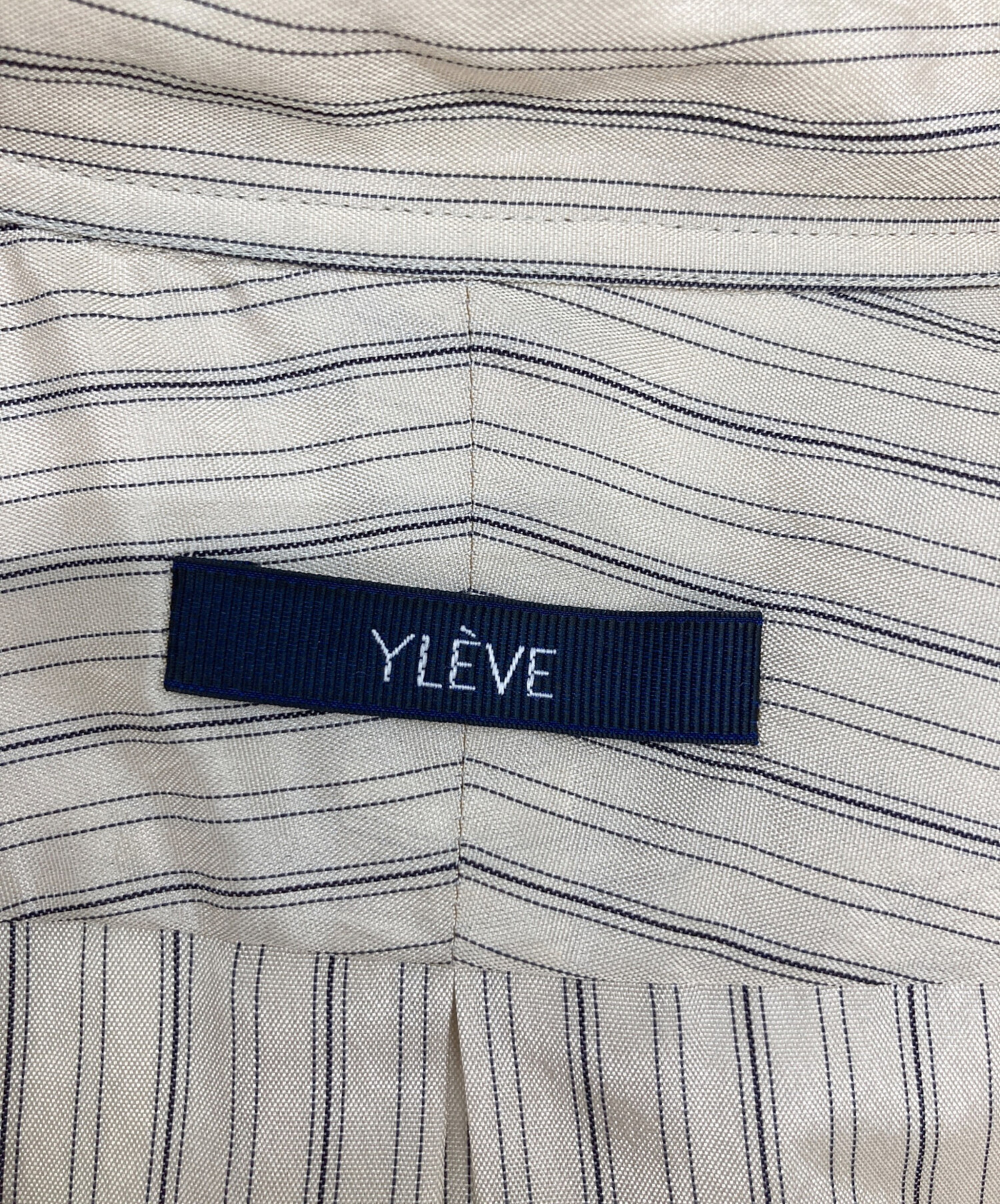 中古・古着通販】YLEVE (イレーヴ) エステートキュプラストライプ