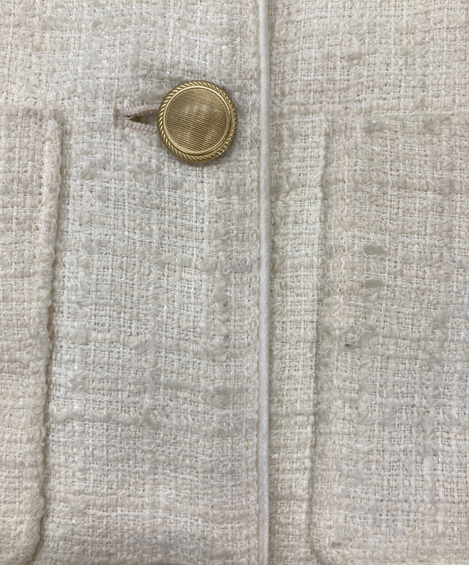 最終値下グリーンレーベルリラクシング ツイード フリンジ ポケット ベスト　ジレ 最終値下グリーンレーベルリラクシング ツイード フリンジ ポケット