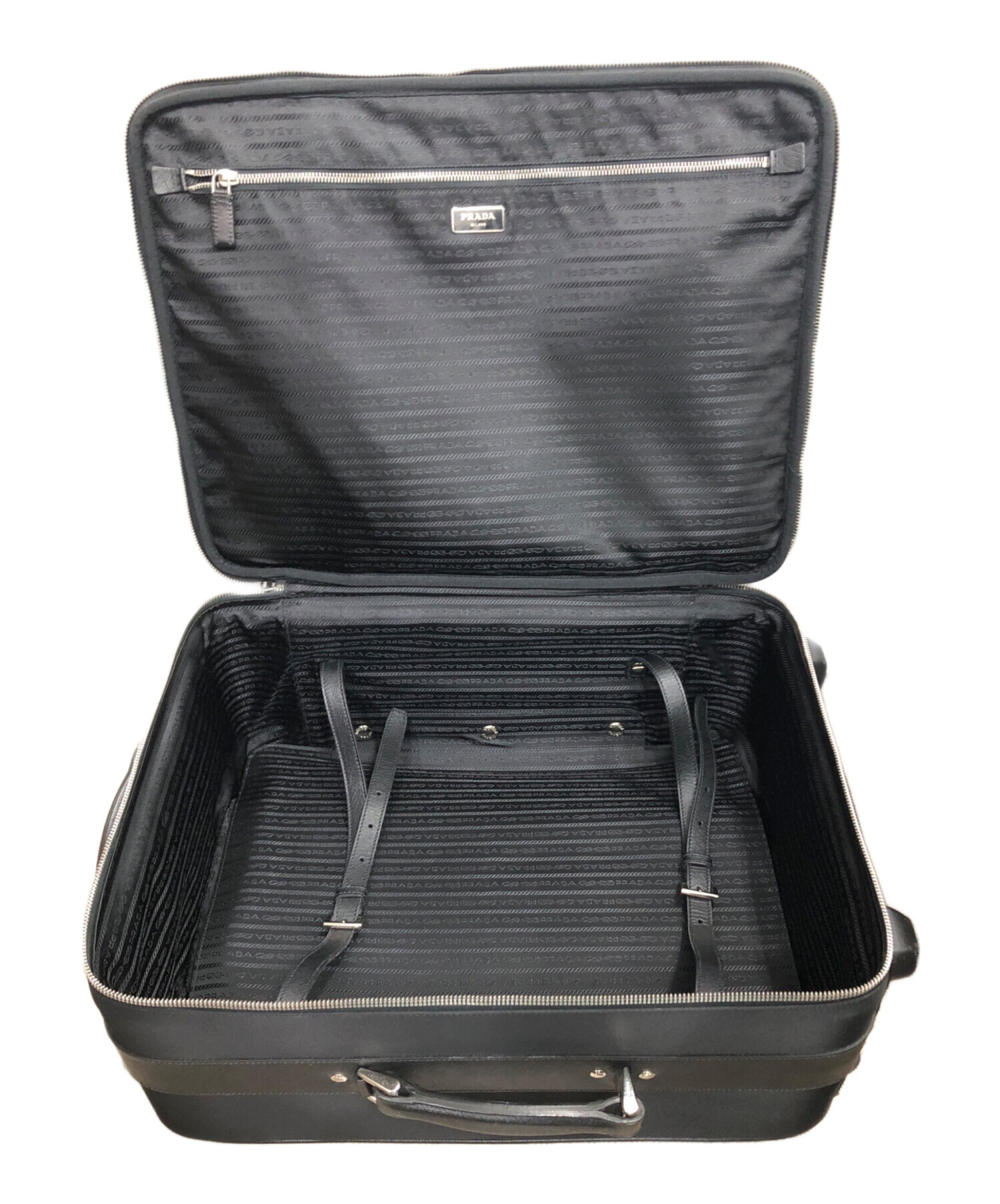 プラダ　キャリーケース PRADA 未使用品 プラダ キャリーバッグ キャリーケース トロリーバッグ