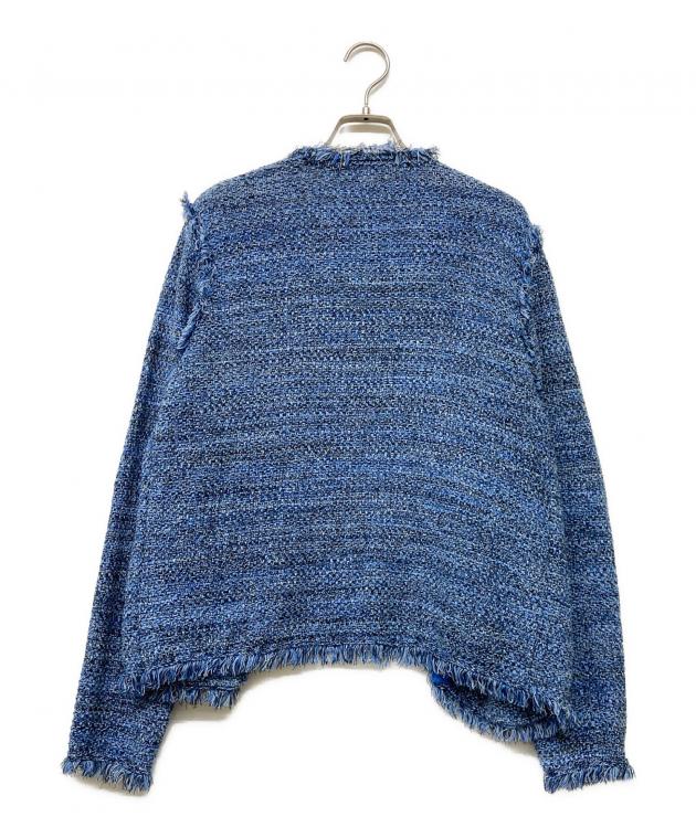 【未使用品】MUSE ADAWAS/アダワス　KNIT TWEED ジャケット ADAWAS(アダワス)のTWEED KNIT JACKET通販 | 集英社HAPPY PLUS STORE