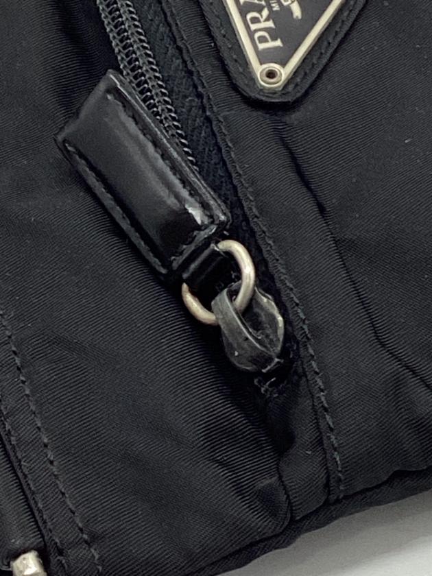 中古・古着通販】PRADA (プラダ) ナイロンショルダーバッグ ブラック