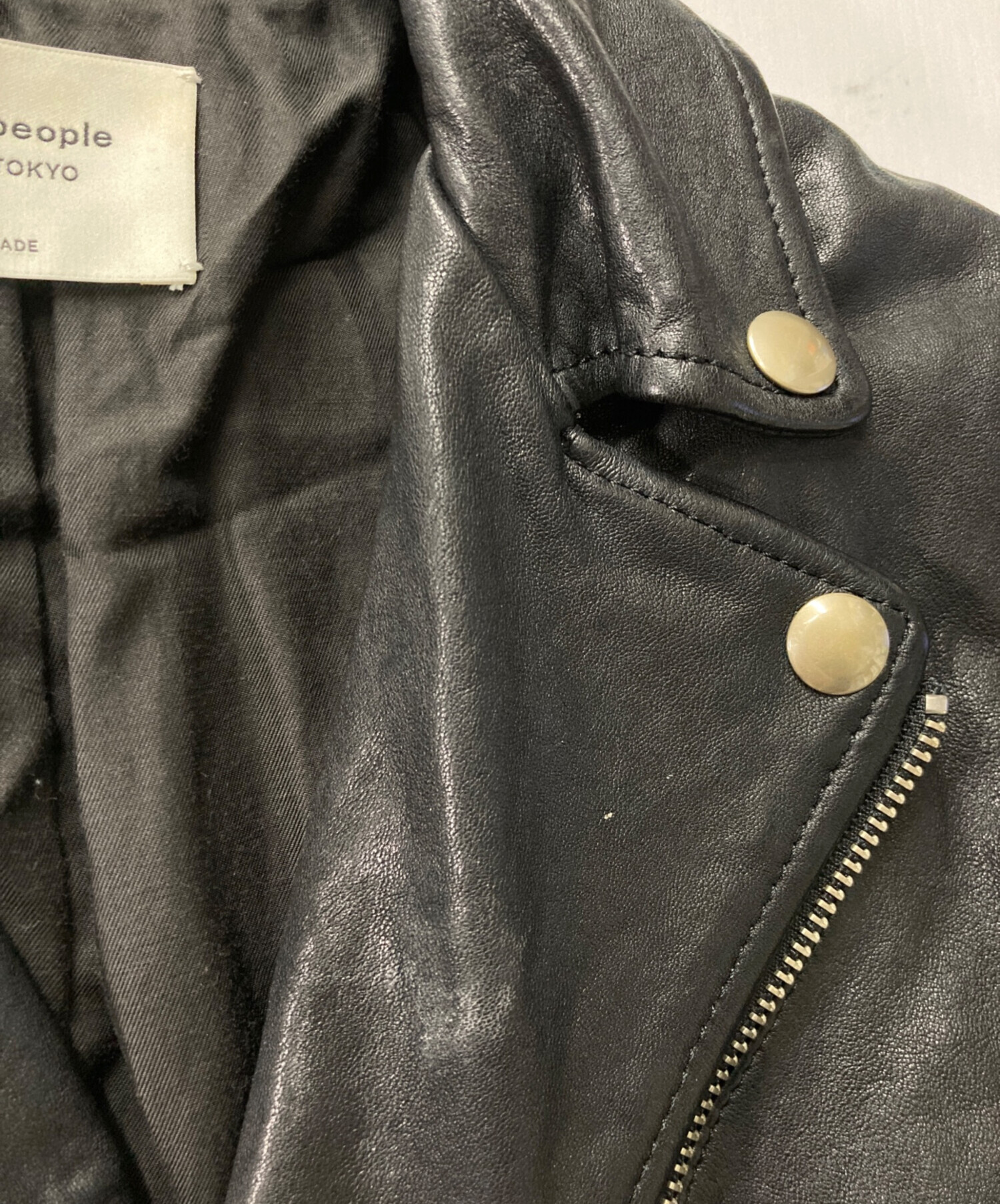 中古・古着通販】beautiful people (ビューティフルピープル) レザー