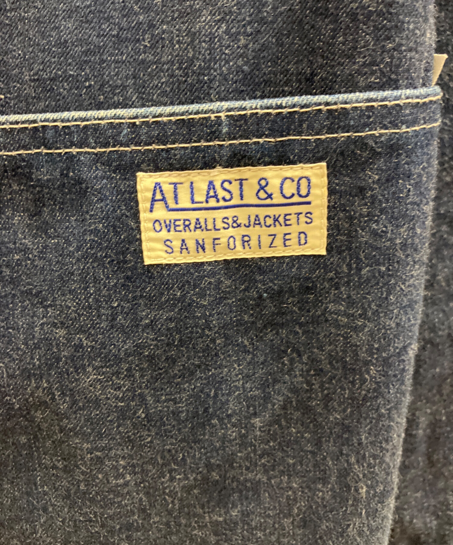 中古・古着通販】ATLAST & CO (アットラスト) デニムカバーオール Lot