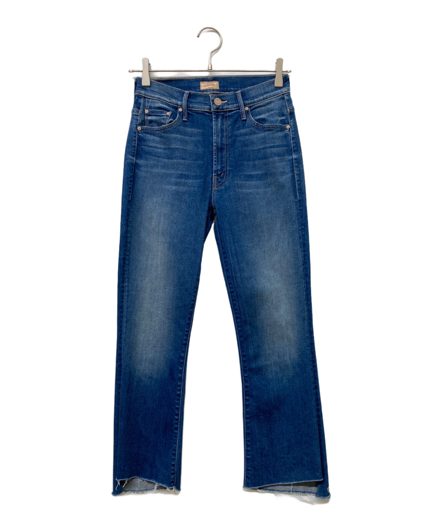 【新品】MOTHER/マザー BLUE INSIDER CROP MOTHER／マザー BLUE INSIDER CROP 【公式通販】