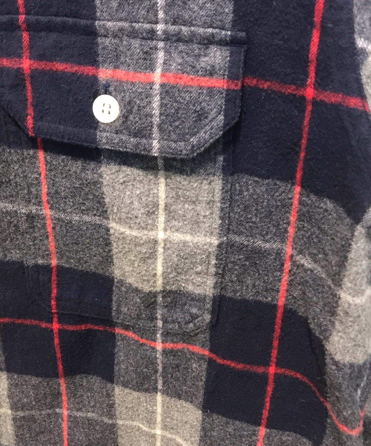 中古・古着通販】DESCENDANT (ディセンダント) チェックネルシャツ