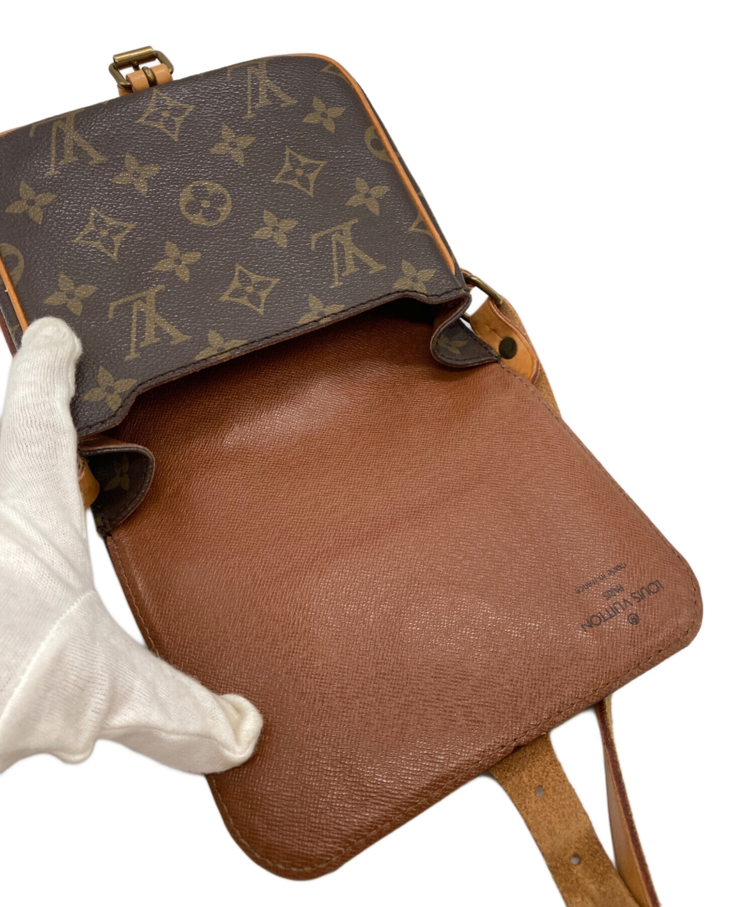 【限定品】Louis Vuitton ショルダーバッグ 中型 ブラウン 中古・古着通販】LOUIS VUITTON (ルイ ヴィトン) ショルダーバッグ