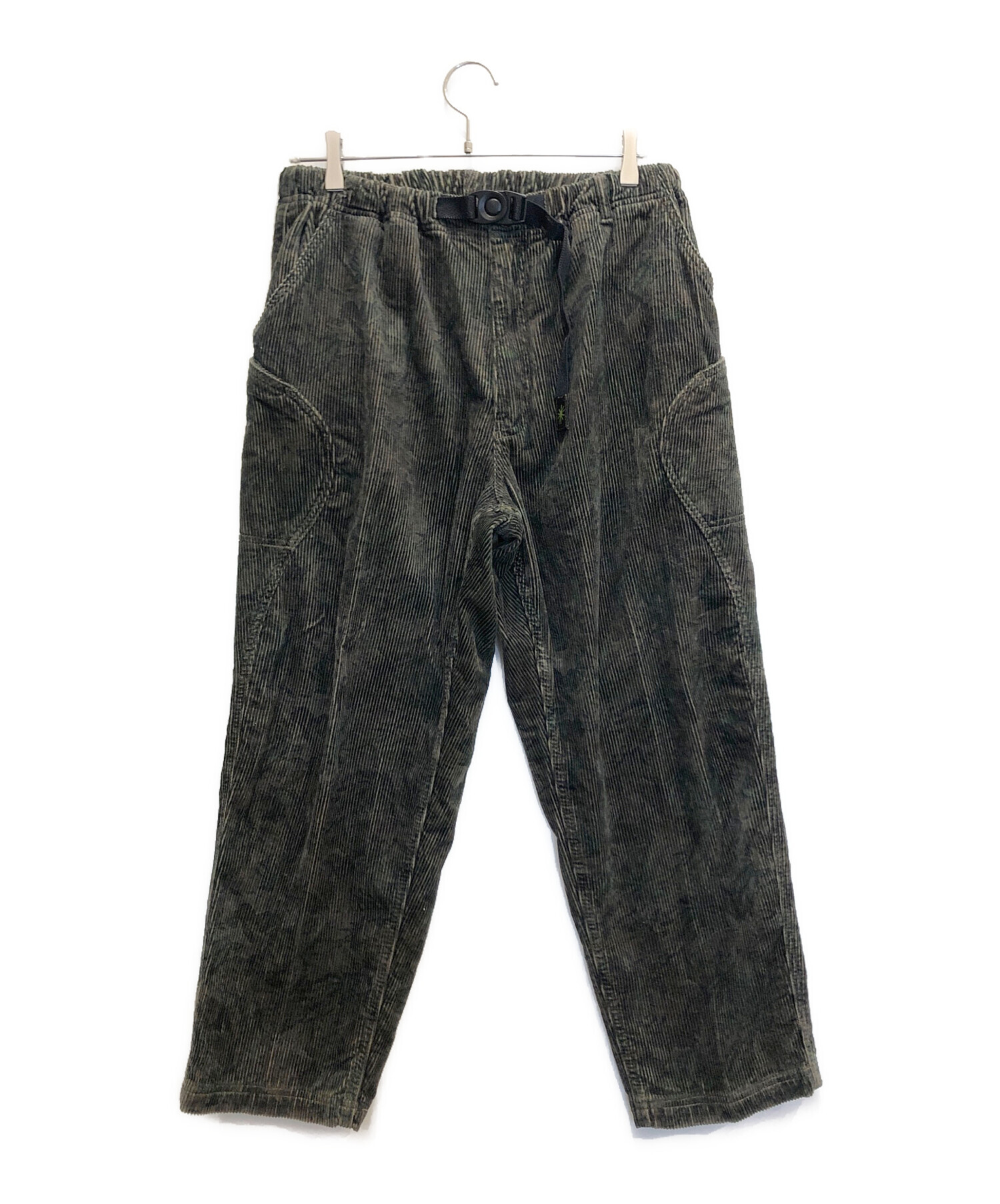 GOHEMP ゴーヘンプ｜CORDUROY HIGH EXPLORER PANTS (バジルグリーン)(イージーパンツ) GOHEMP ゴーヘンプ HIGH EXPLORER PANTS ハイ
