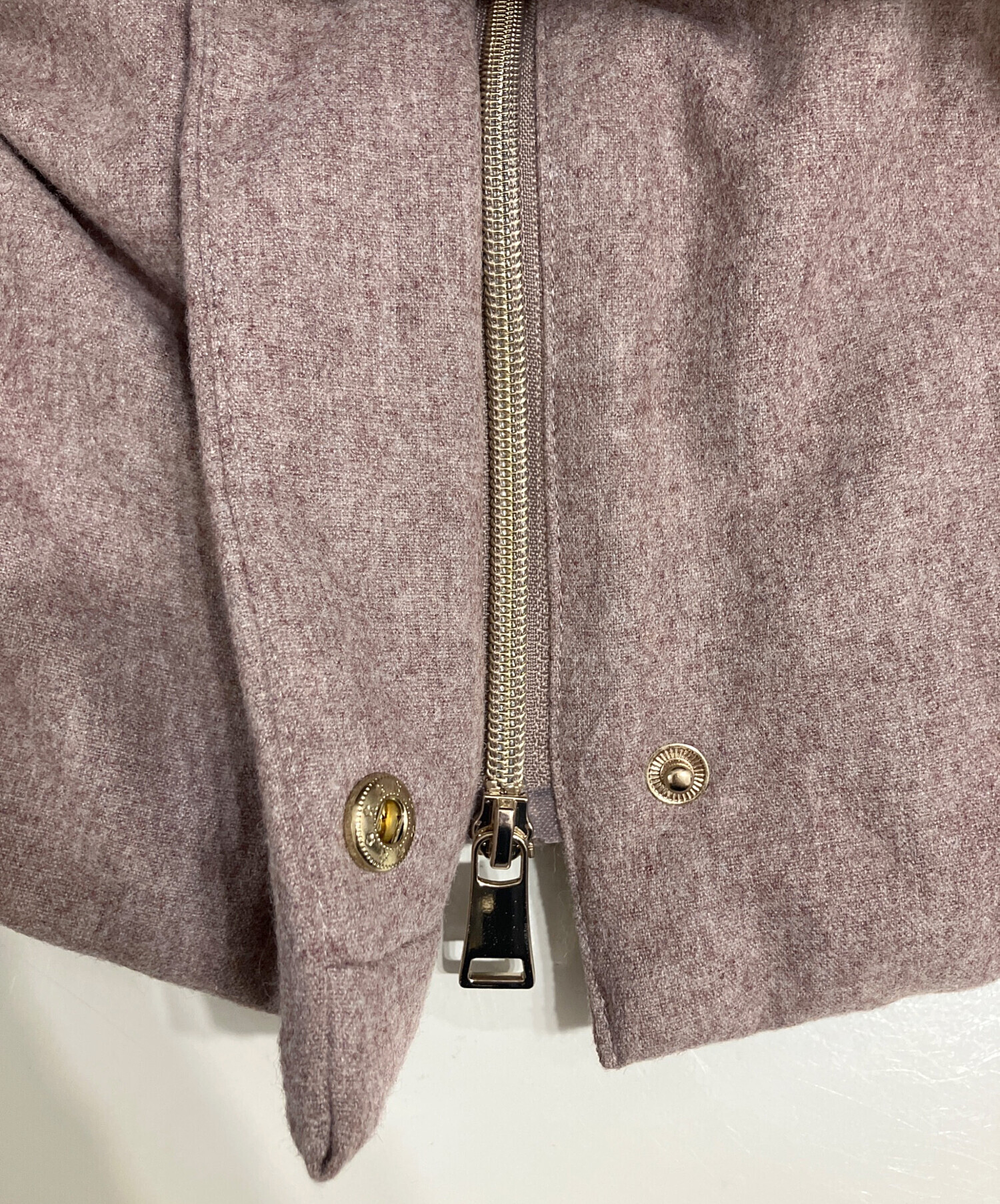 中古・古着通販】La MODE (ラモード) ファー付きダウンコート ベージュ